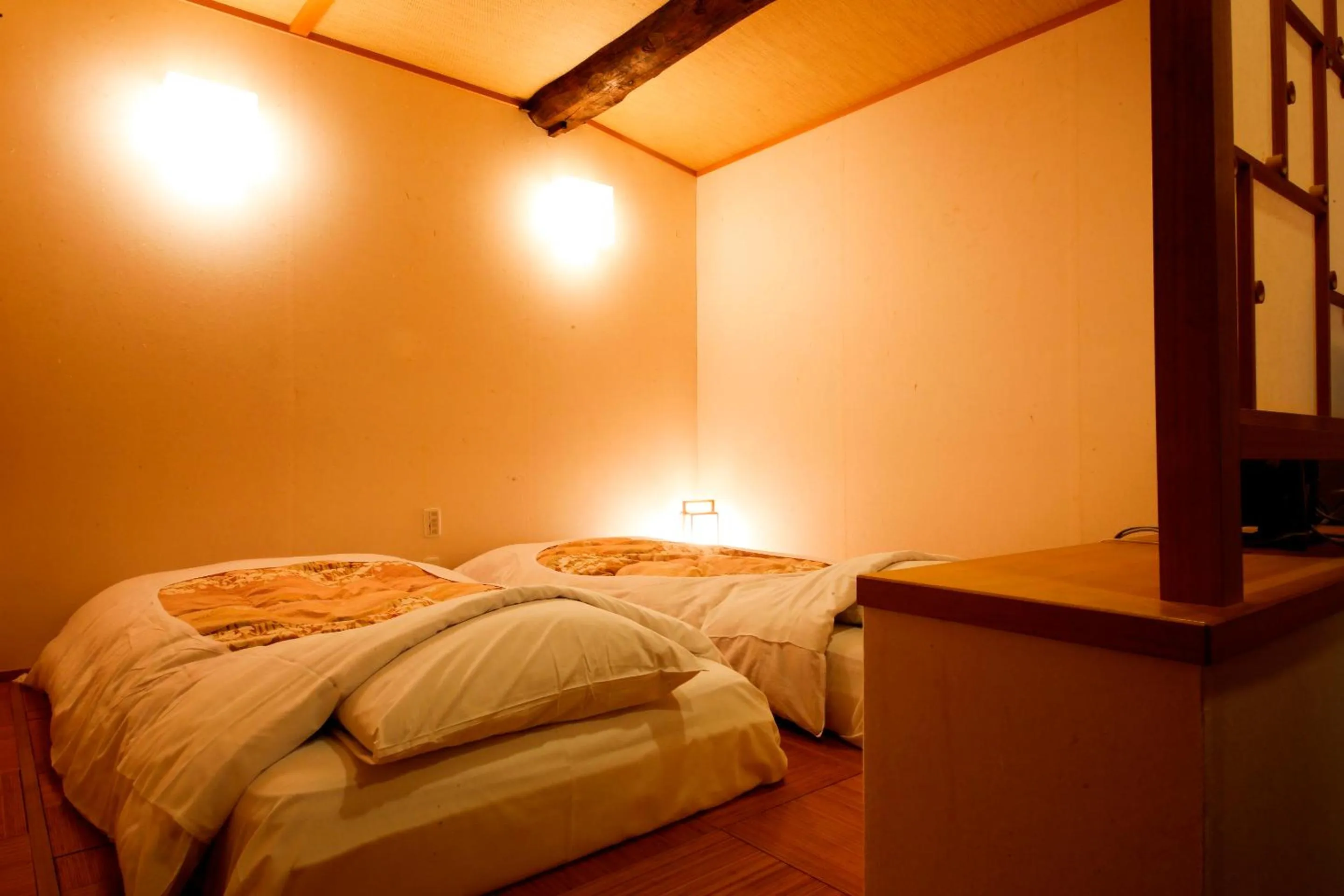 Bedroom, Bed in Kotonoyado Musashino