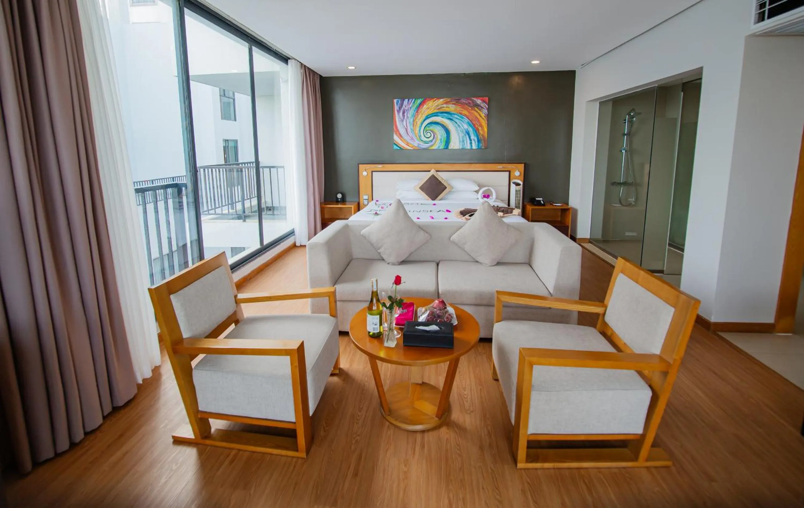 Living room in Dragon Sea Hotel