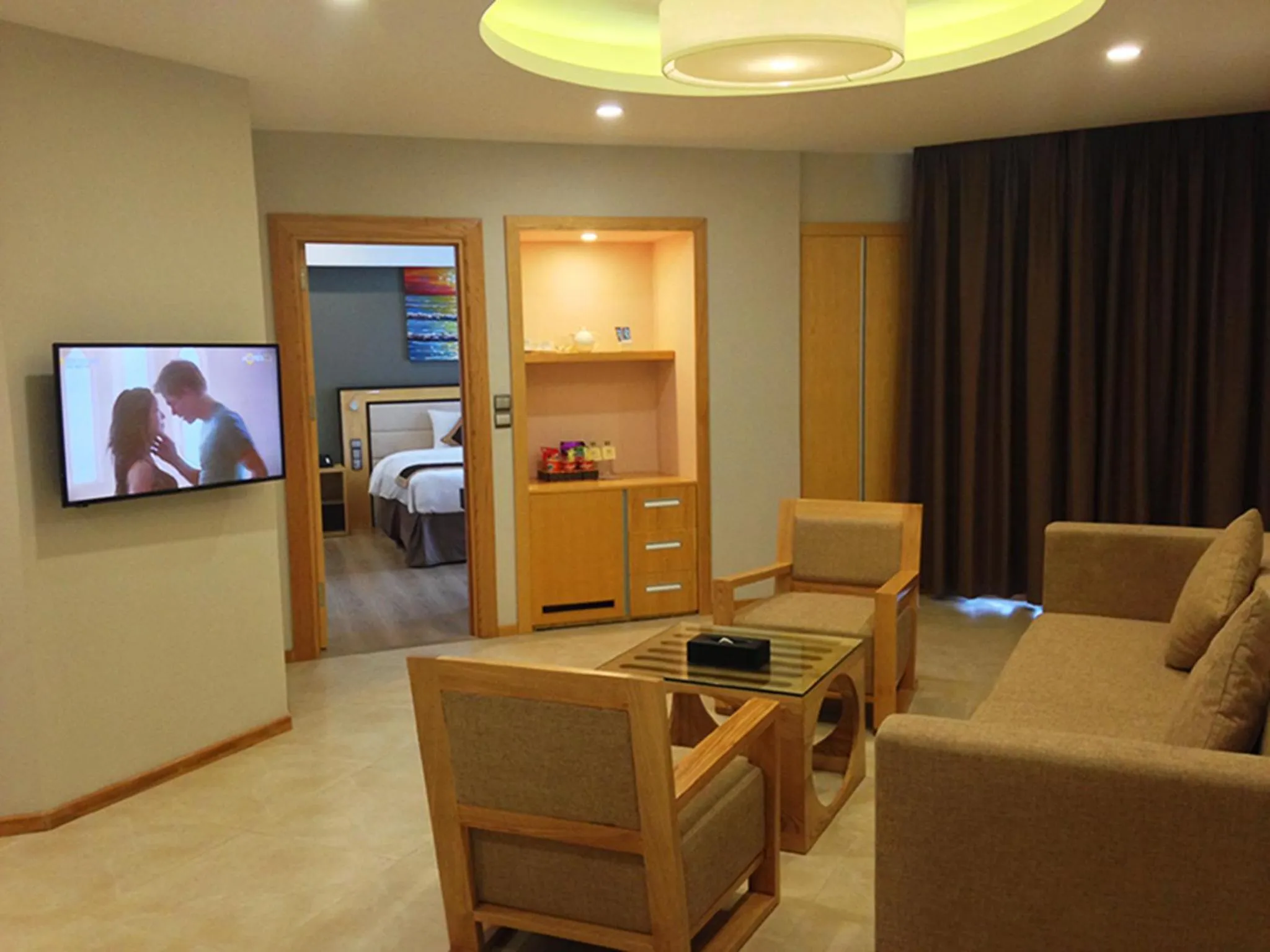 BBQ facilities in Dragon Sea Hotel