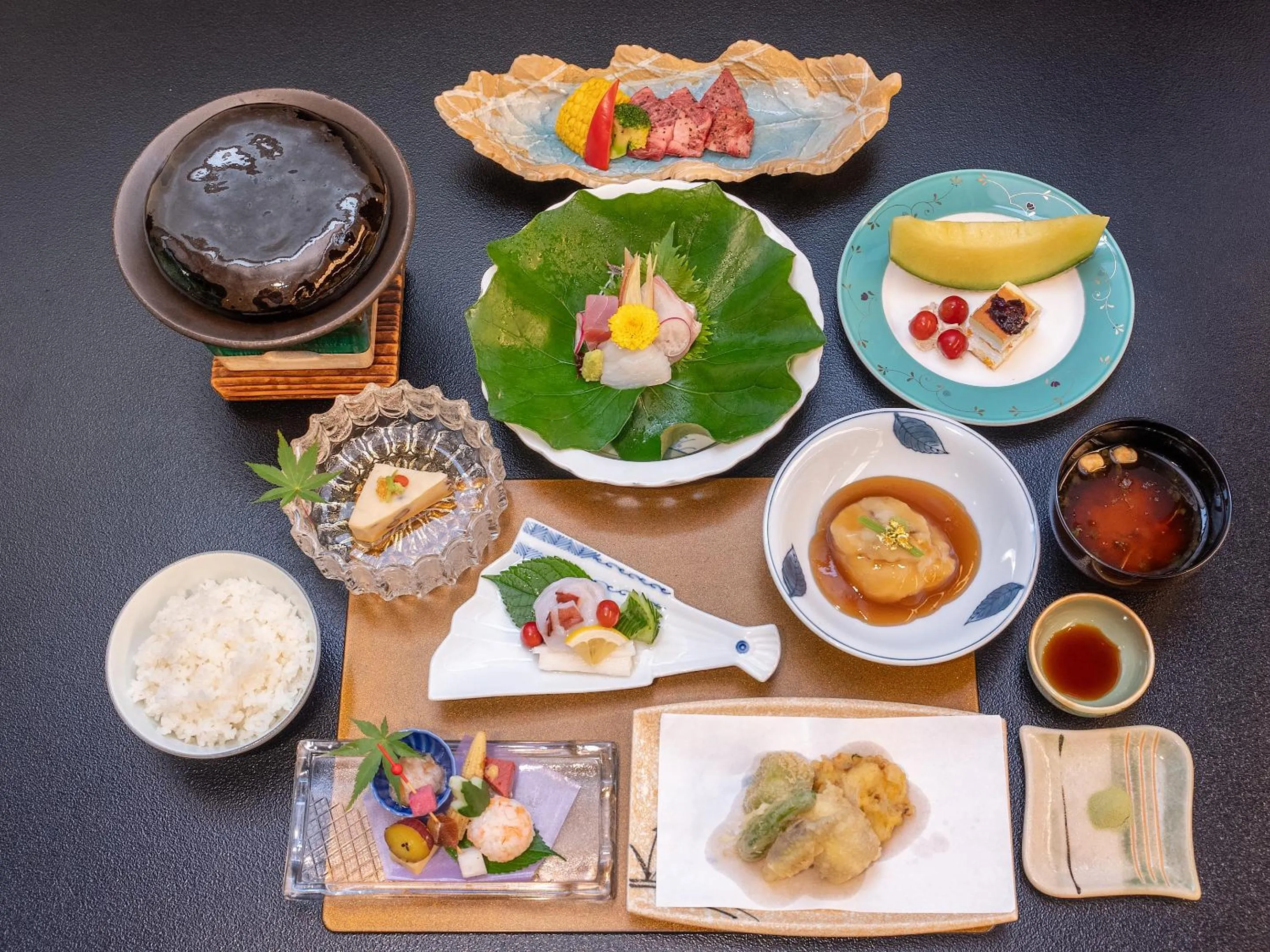 Food and drinks in Livemax Resort Yuhigaura Kitu Onsen