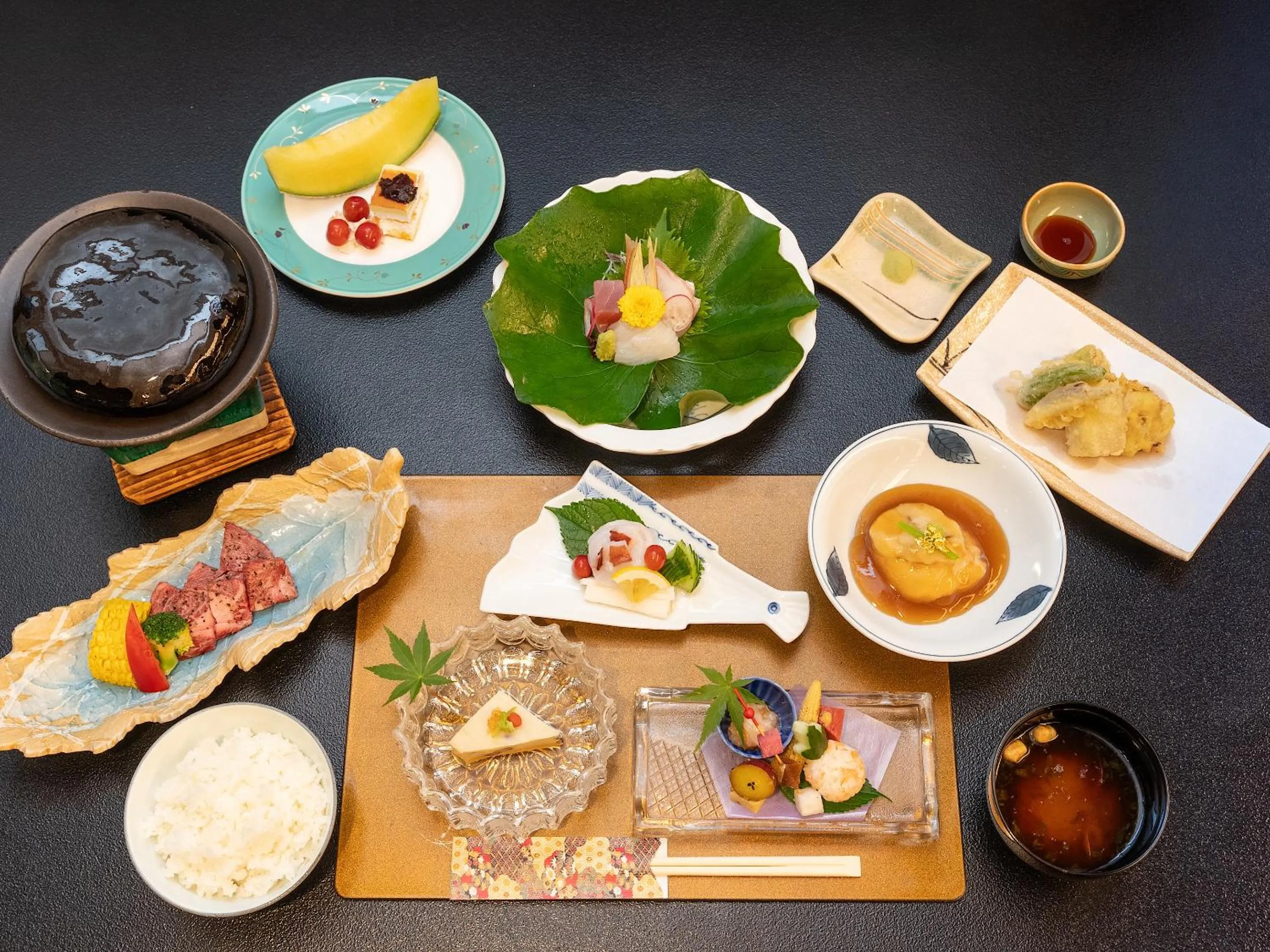 Food in Livemax Resort Yuhigaura Kitu Onsen