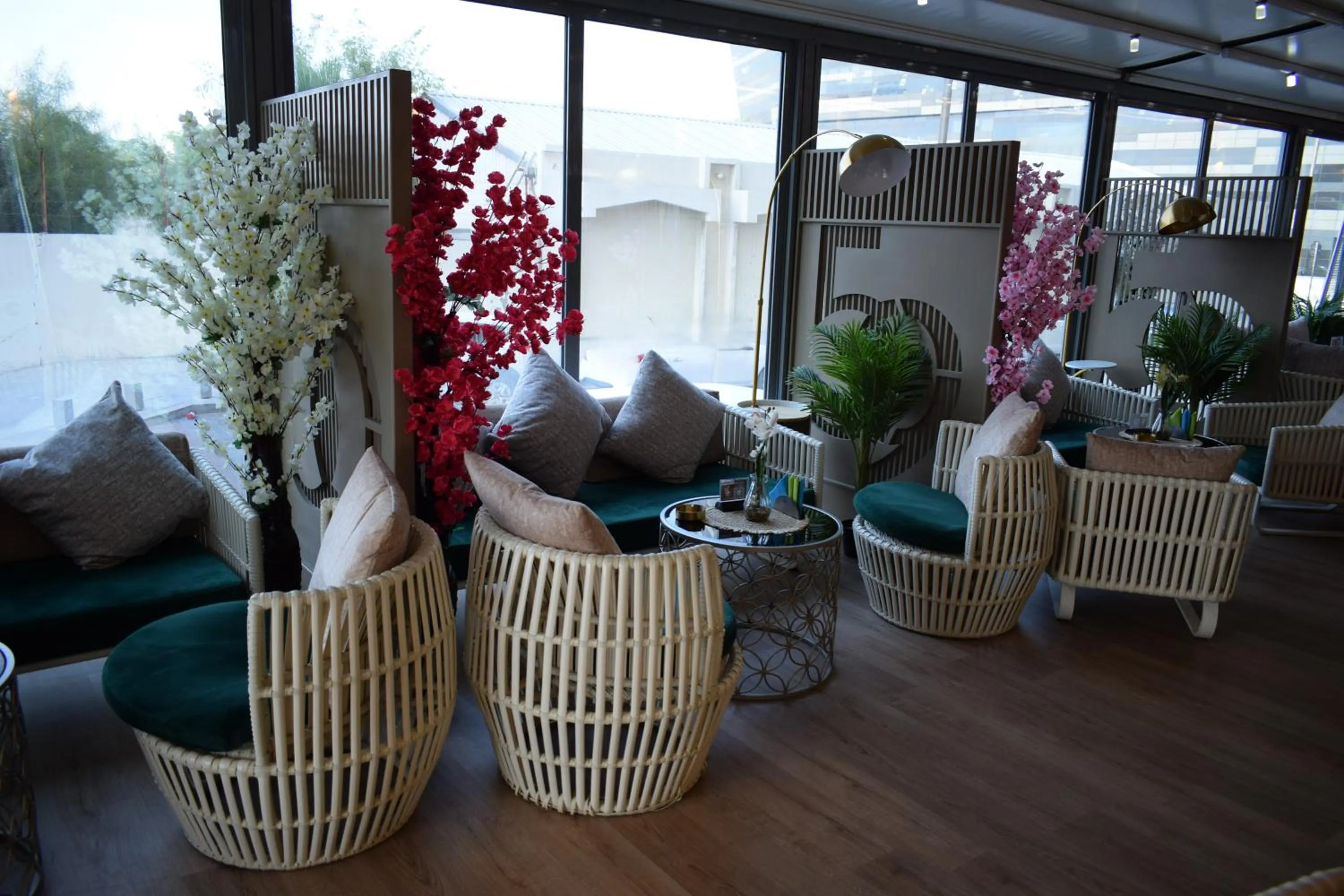 Seating area in Saraya Corniche Hotel