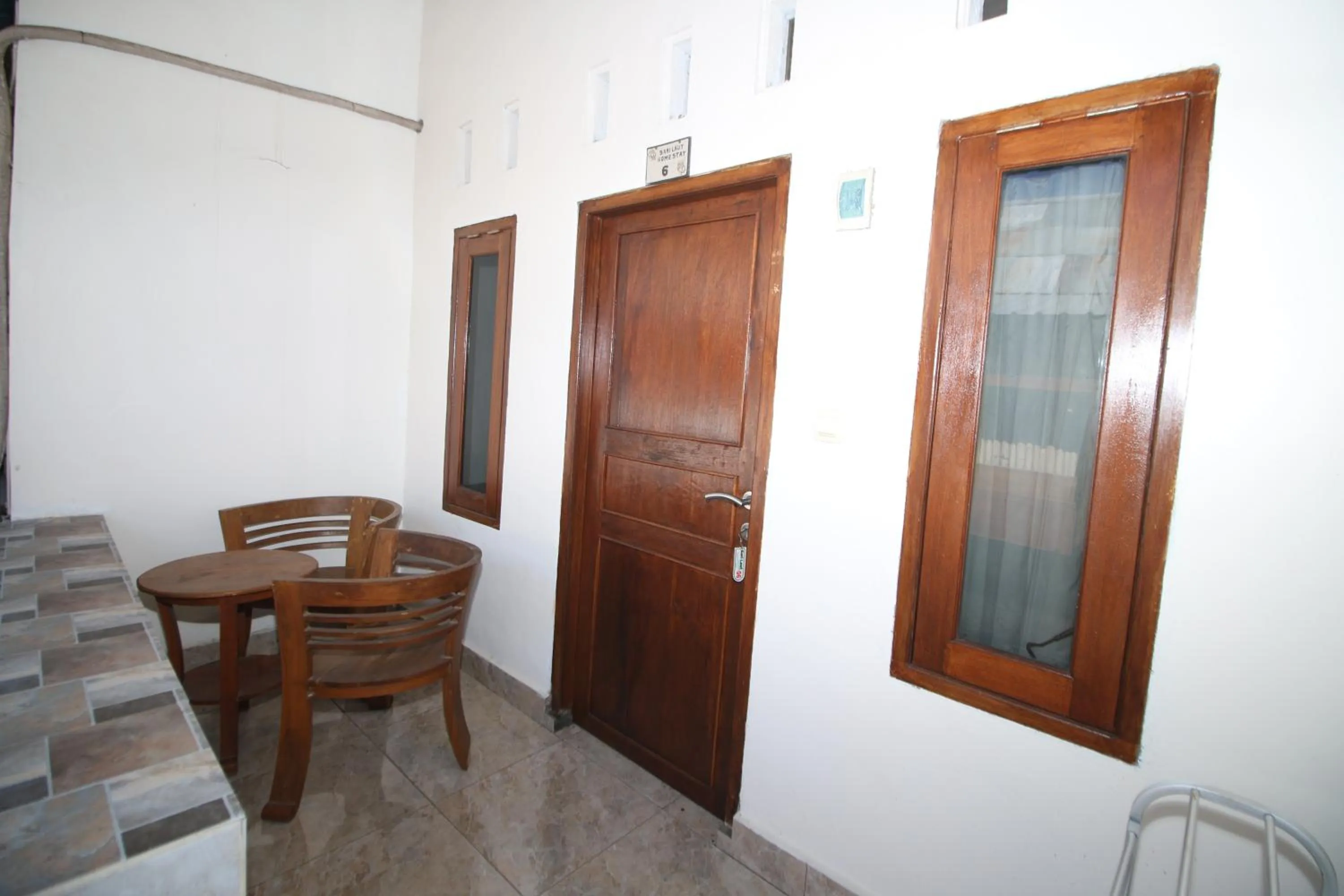 Seating area in Sari Laut