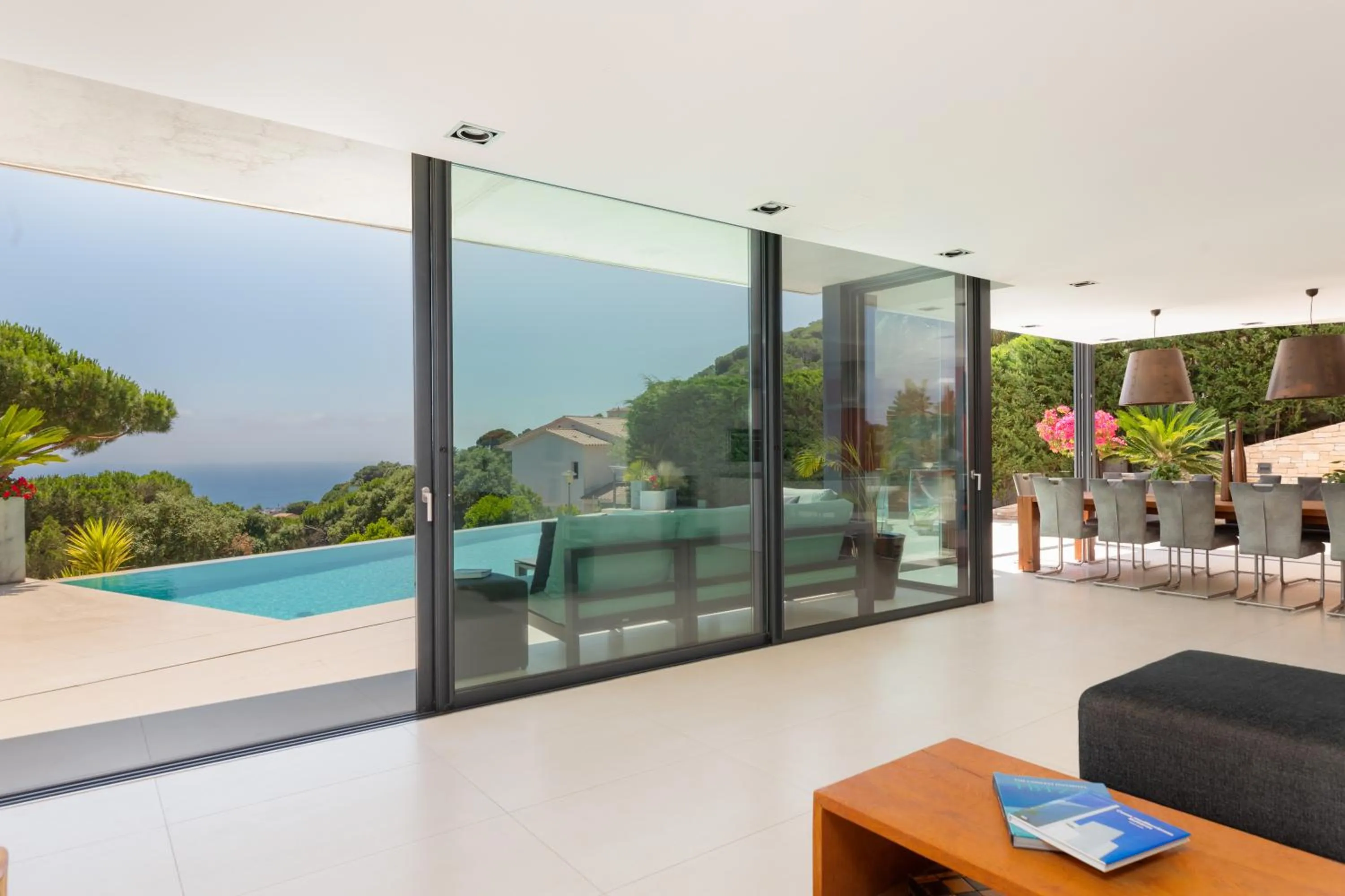 Seating area in Siview Villa