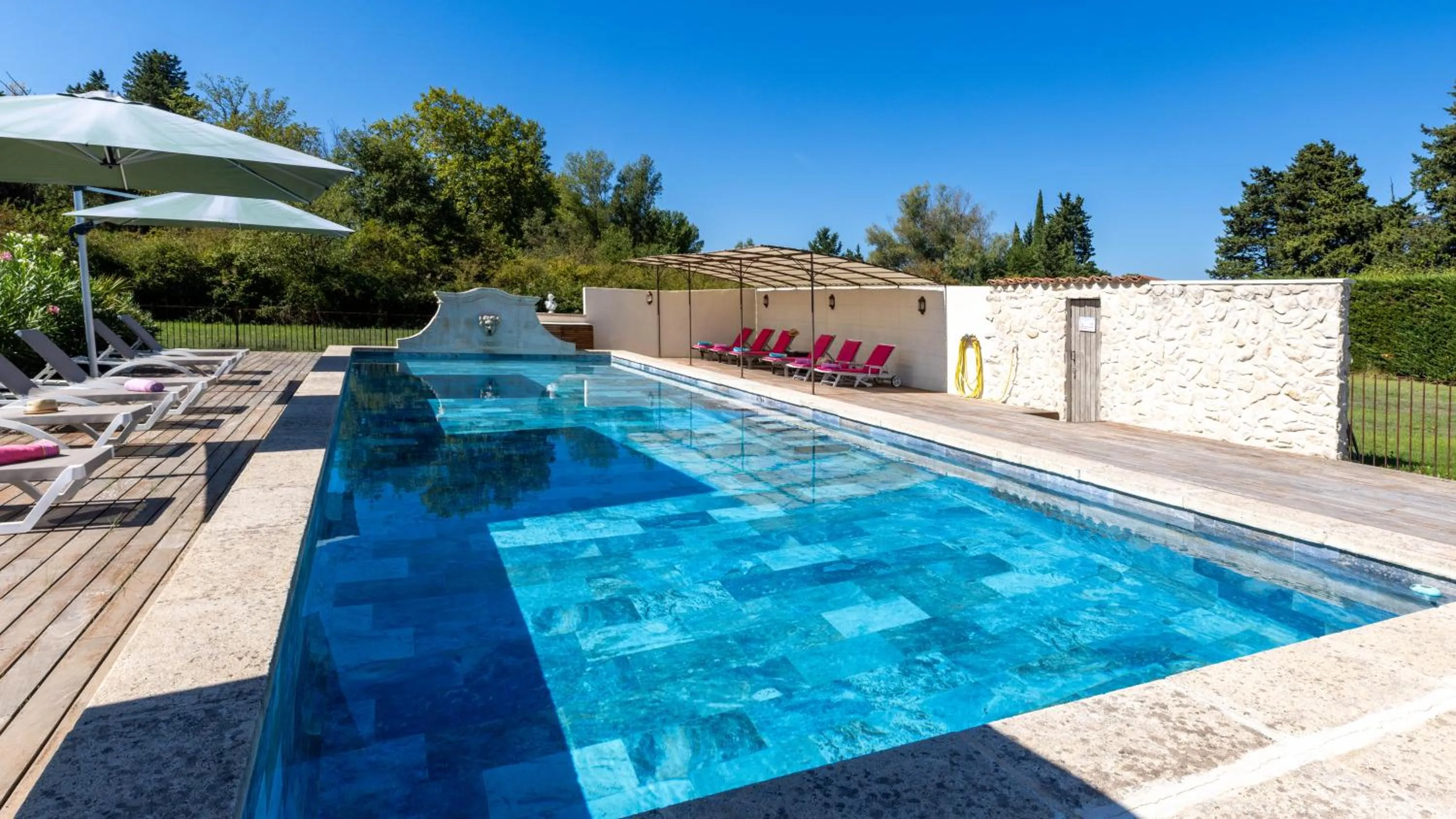 Garden in La Bastide des Amouriers