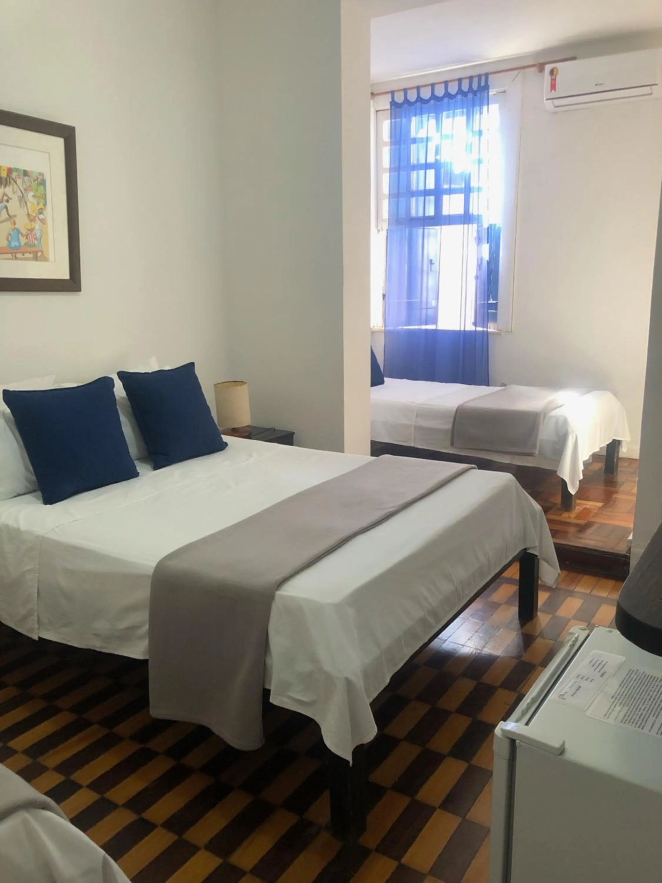 Bedroom, Bed in Pousada Estrela do Mar