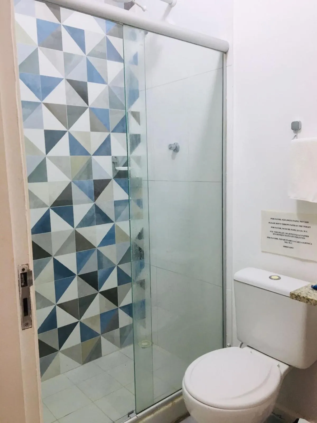 Bathroom in Pousada Estrela do Mar