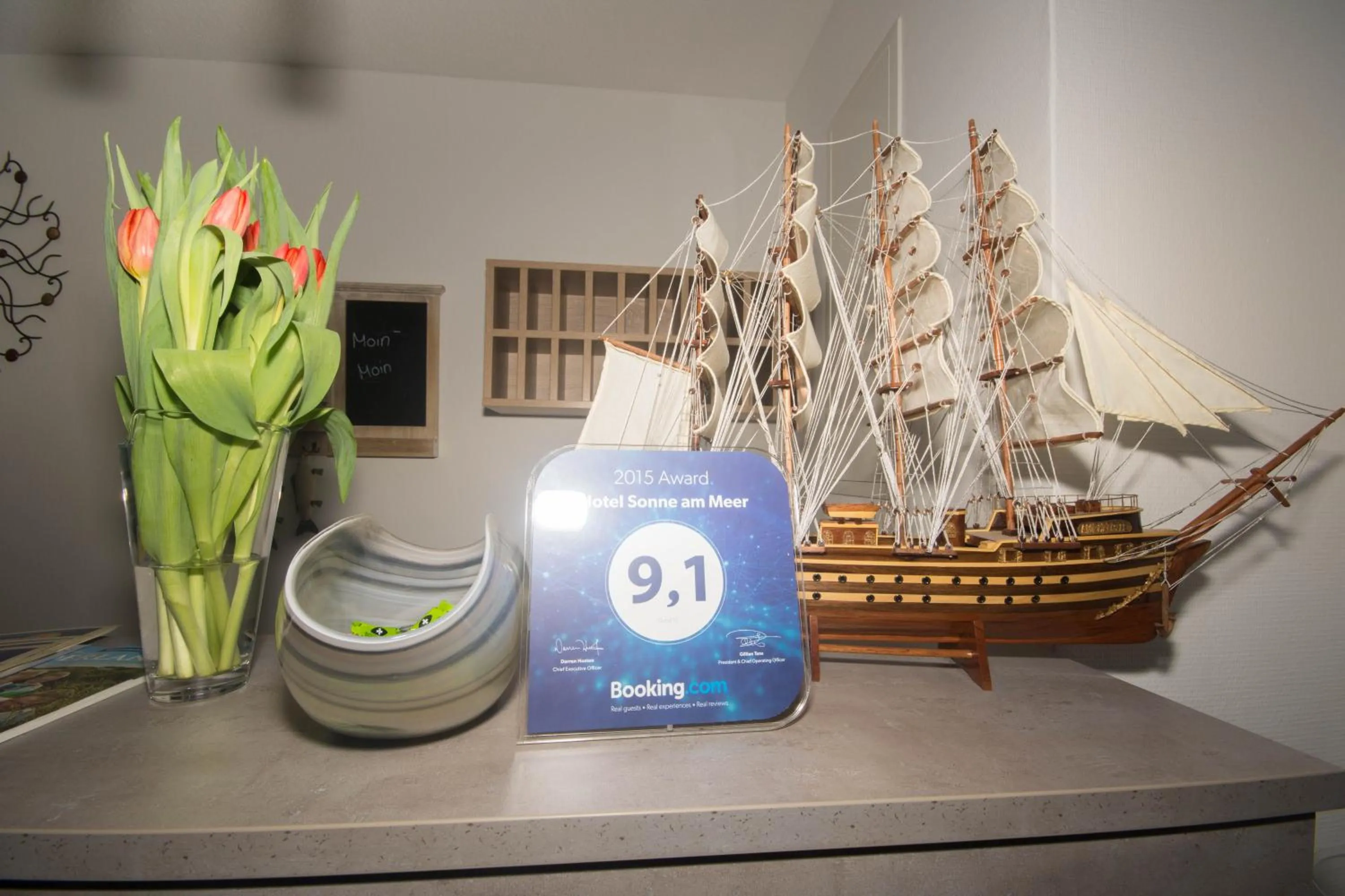 Certificate/Award in Hotel Sonne am Meer