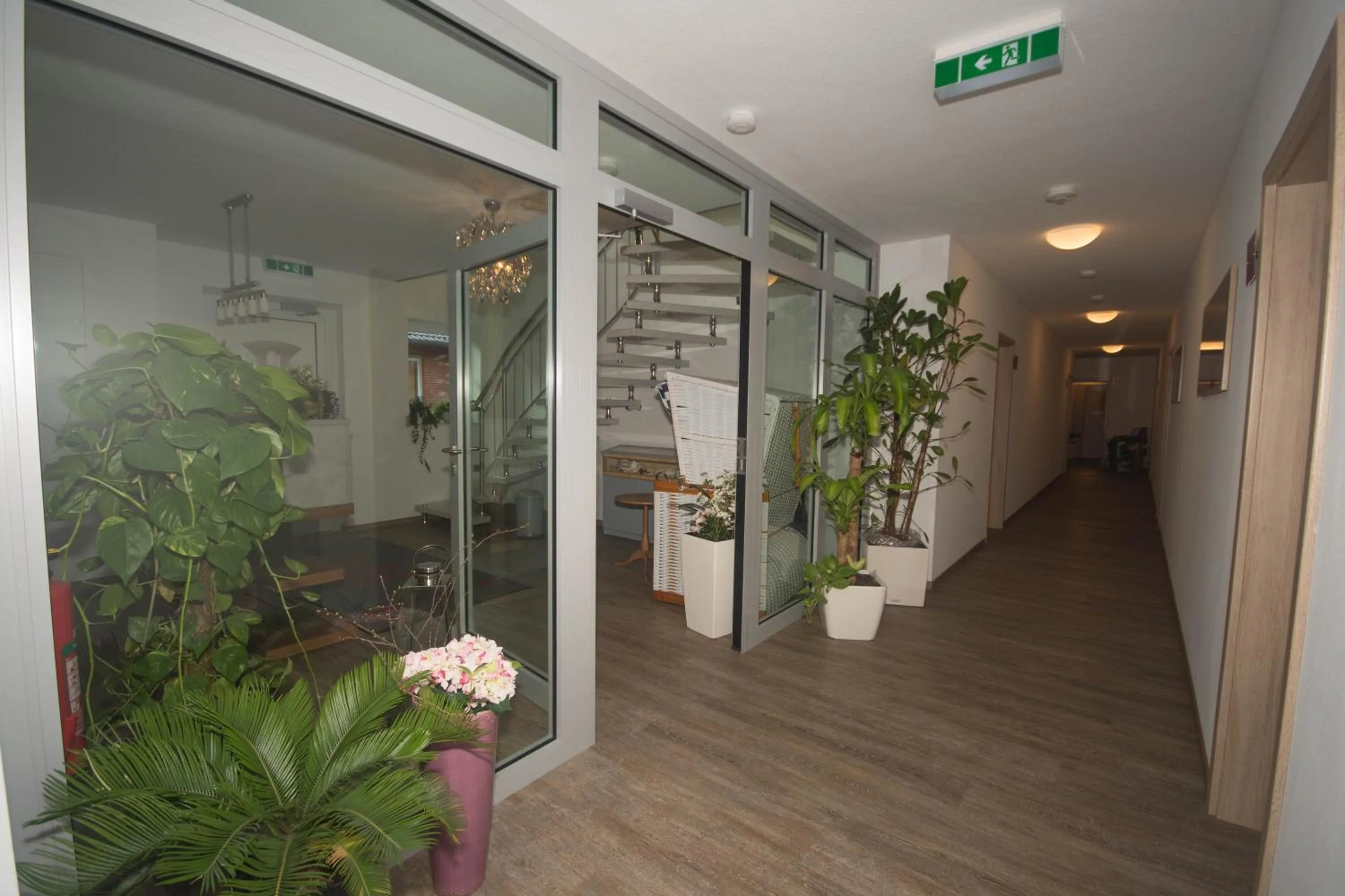 Lobby or reception in Hotel Sonne am Meer