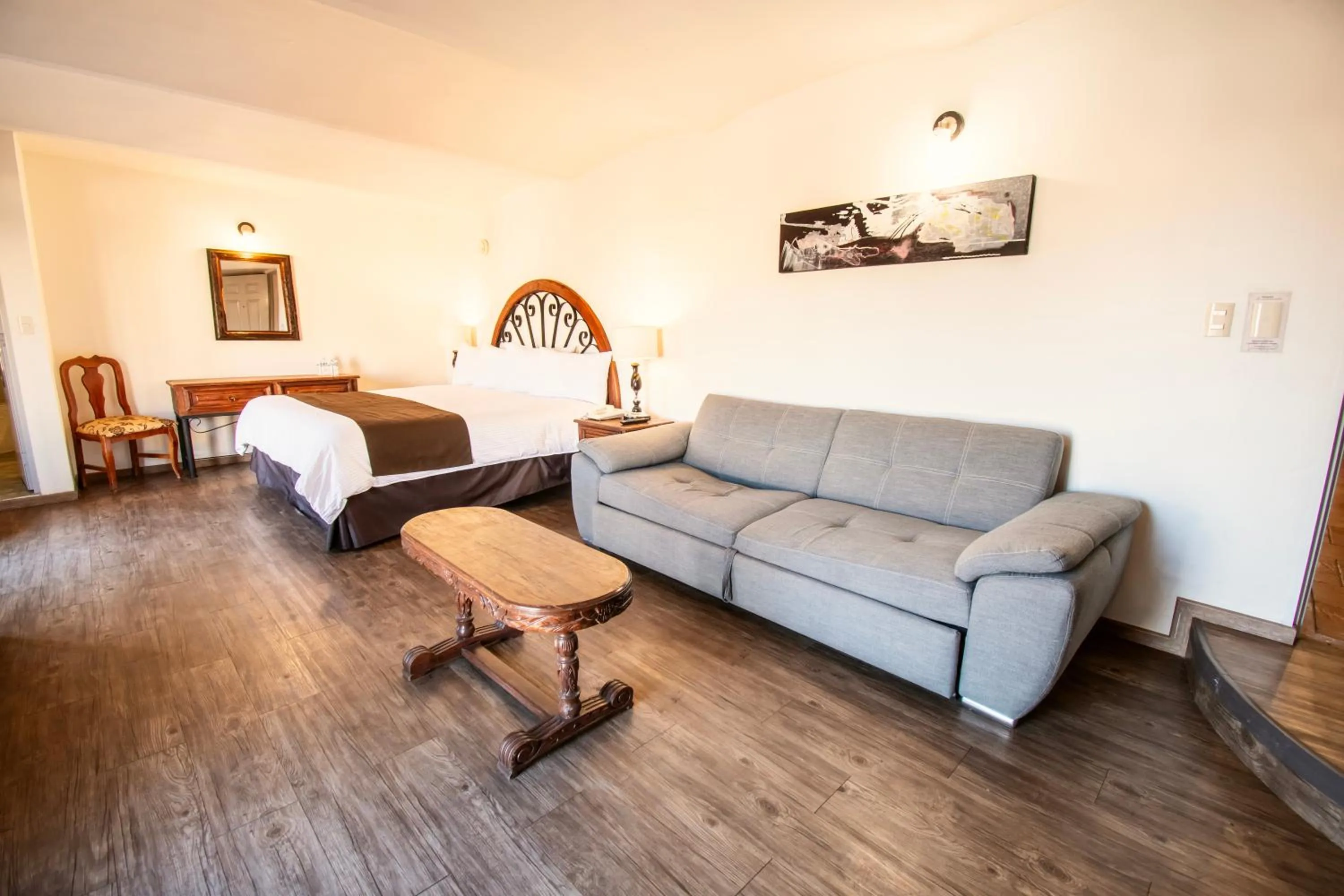 Bedroom, Bed in Hotel Argento Zacatecas