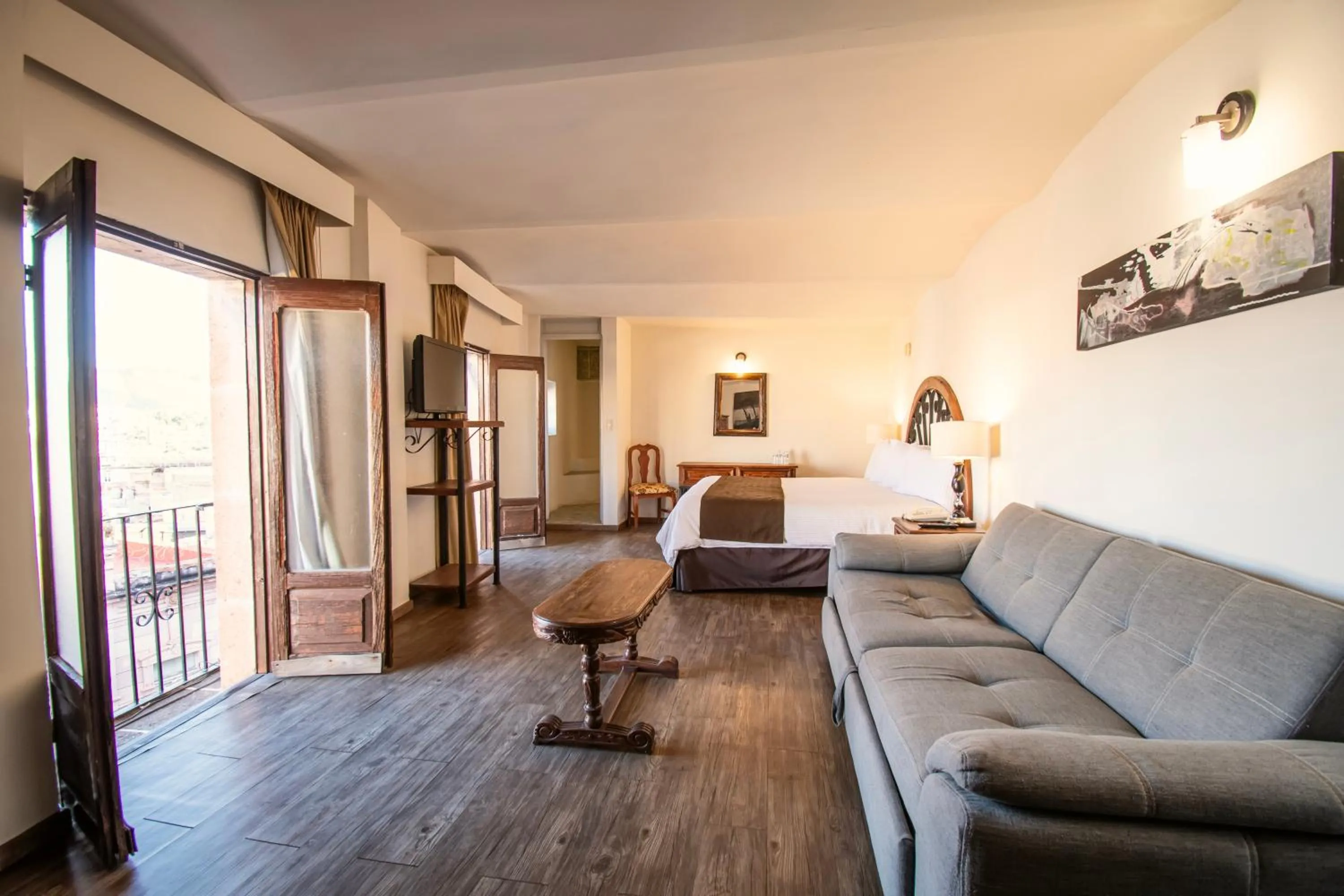 Bedroom in Hotel Argento Zacatecas