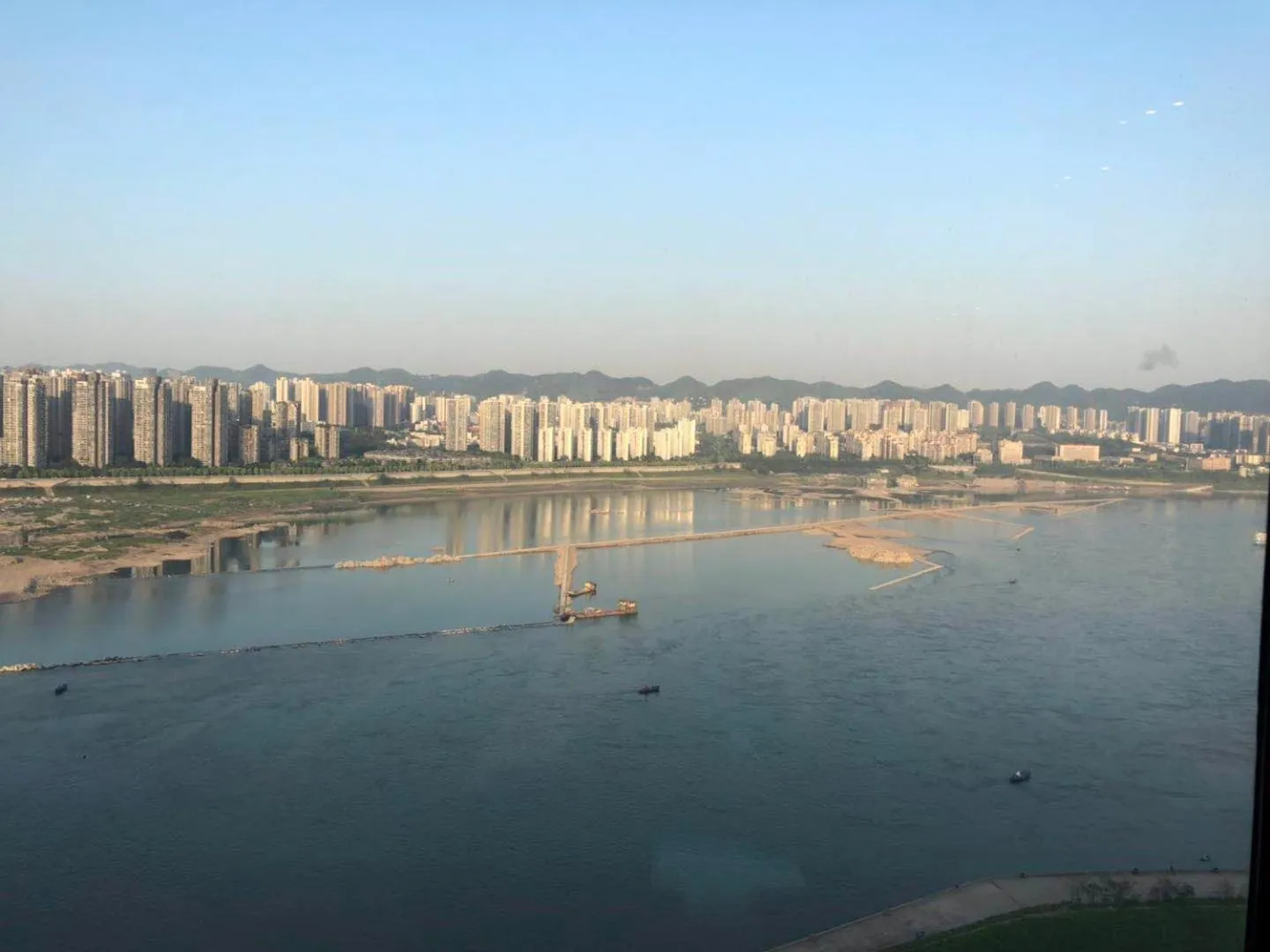 River view in Chongqing Jiayu Emperor Hotel