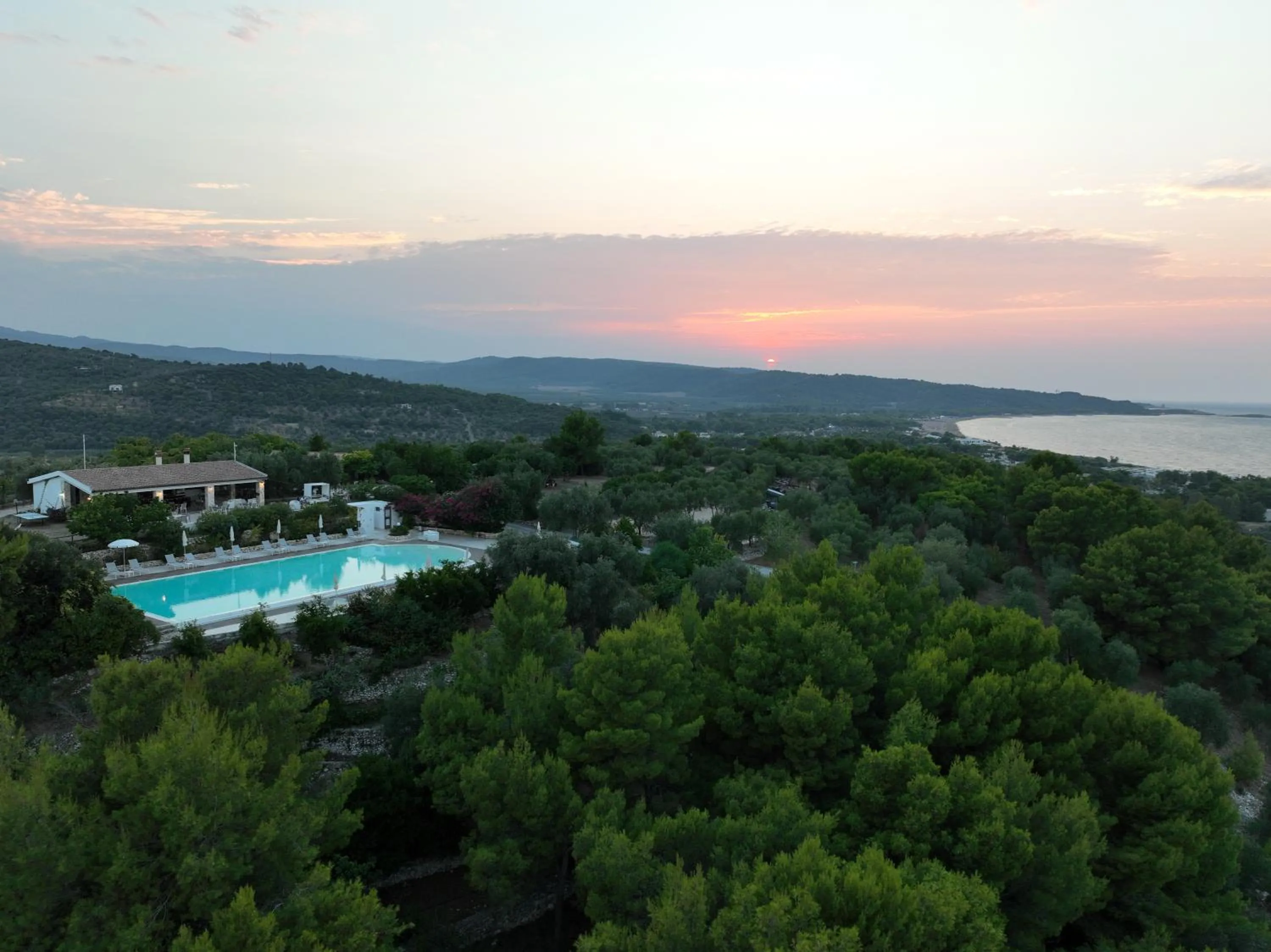 Swimming pool in Residence Gli Stingi