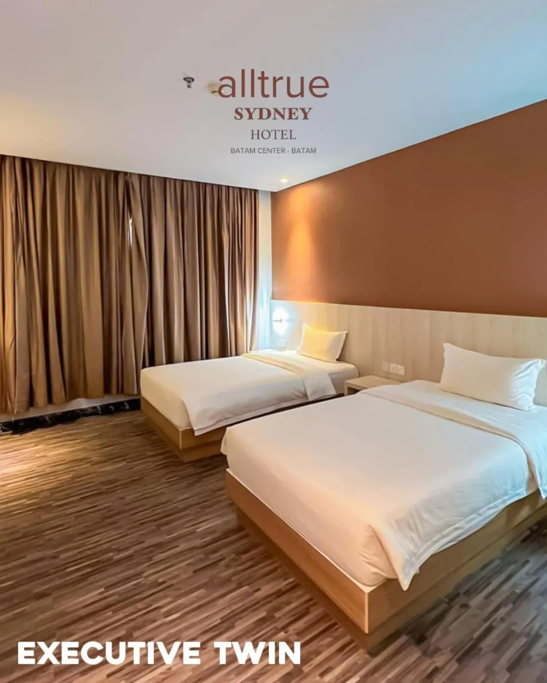 Bed in Alltrue Sydney Hotel Batam Center