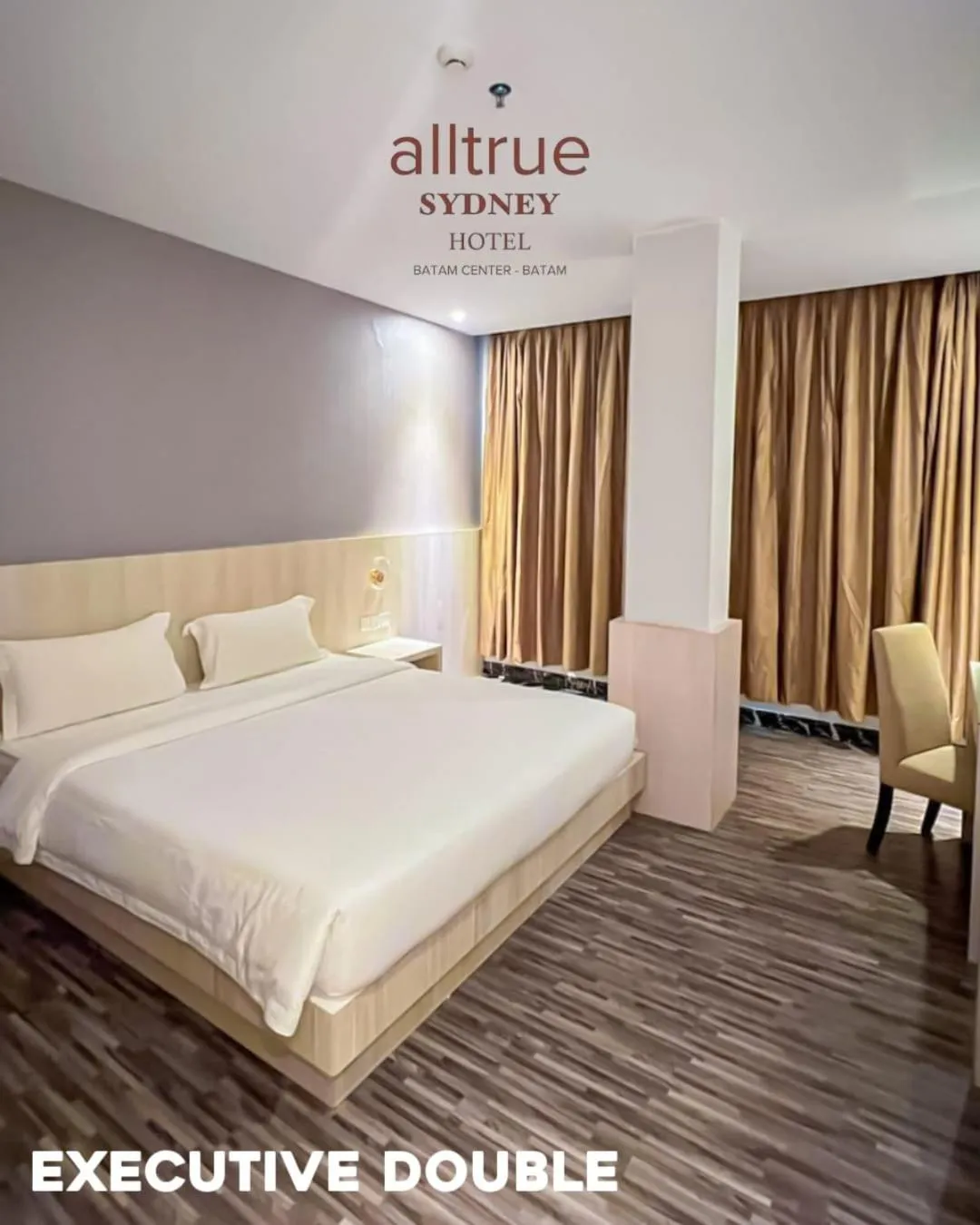 Bed in Alltrue Sydney Hotel Batam Center