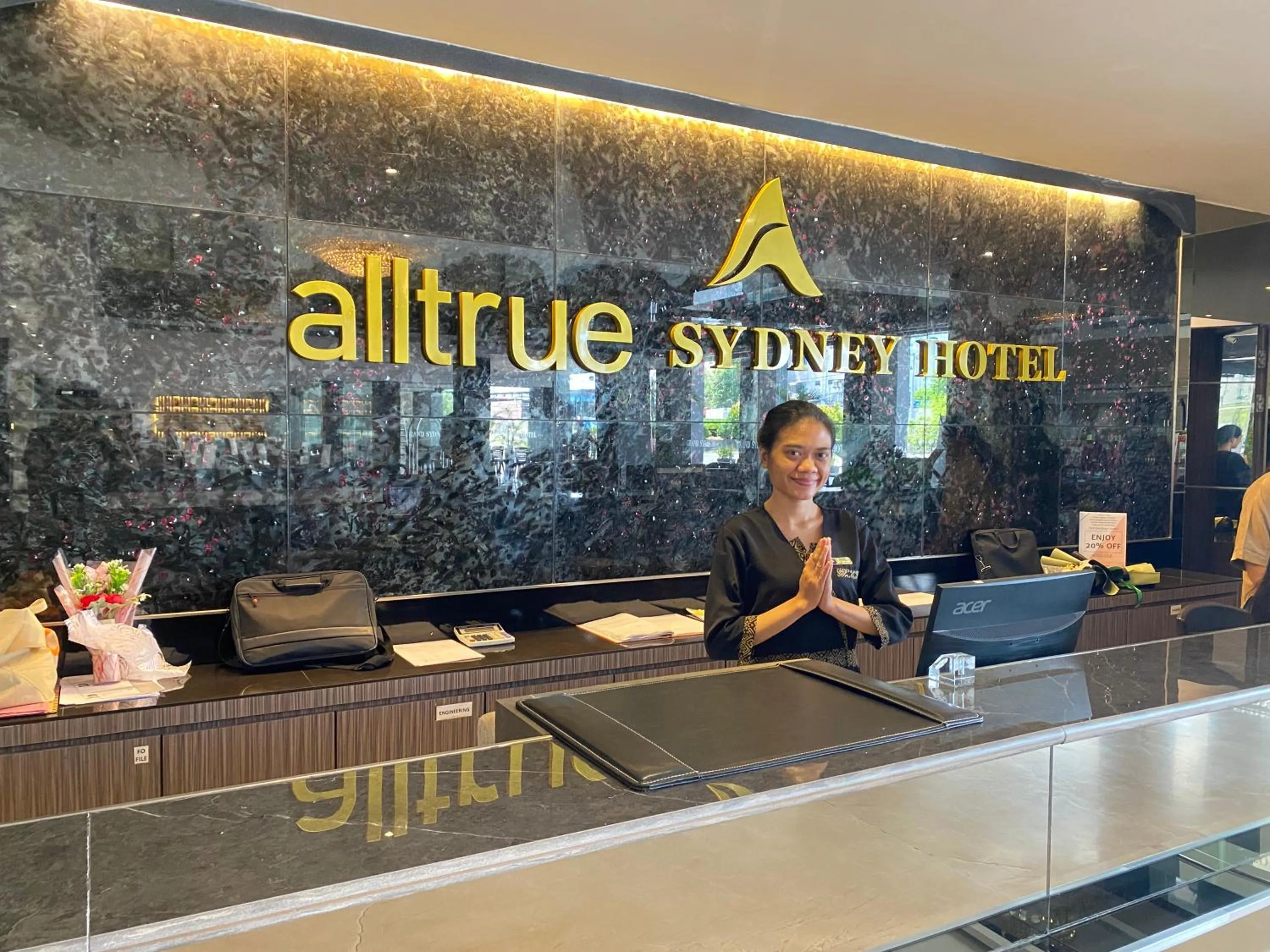 Property logo or sign in Alltrue Sydney Hotel Batam Center