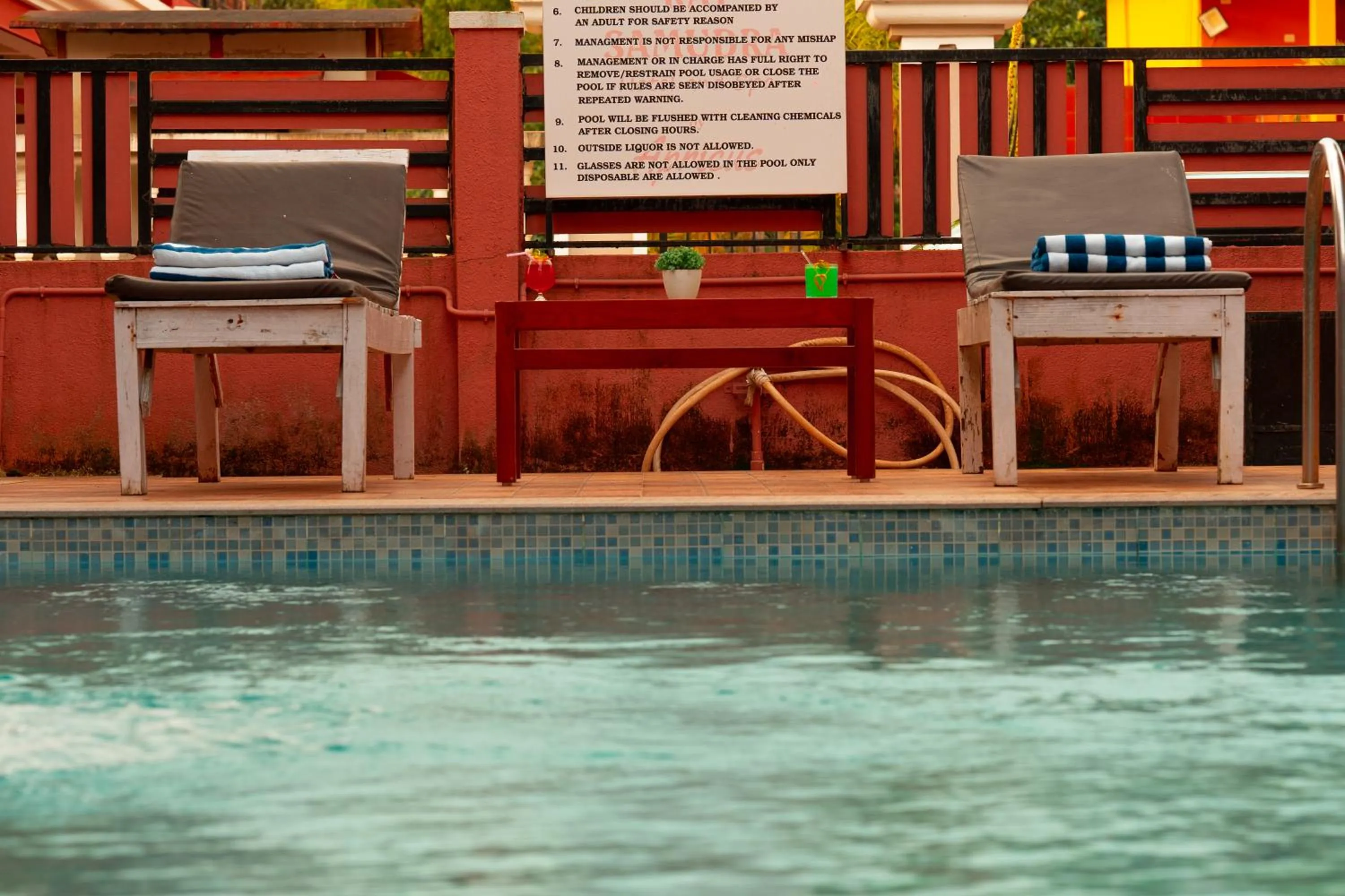 Swimming pool in Raj Samudra Hotel and Spa