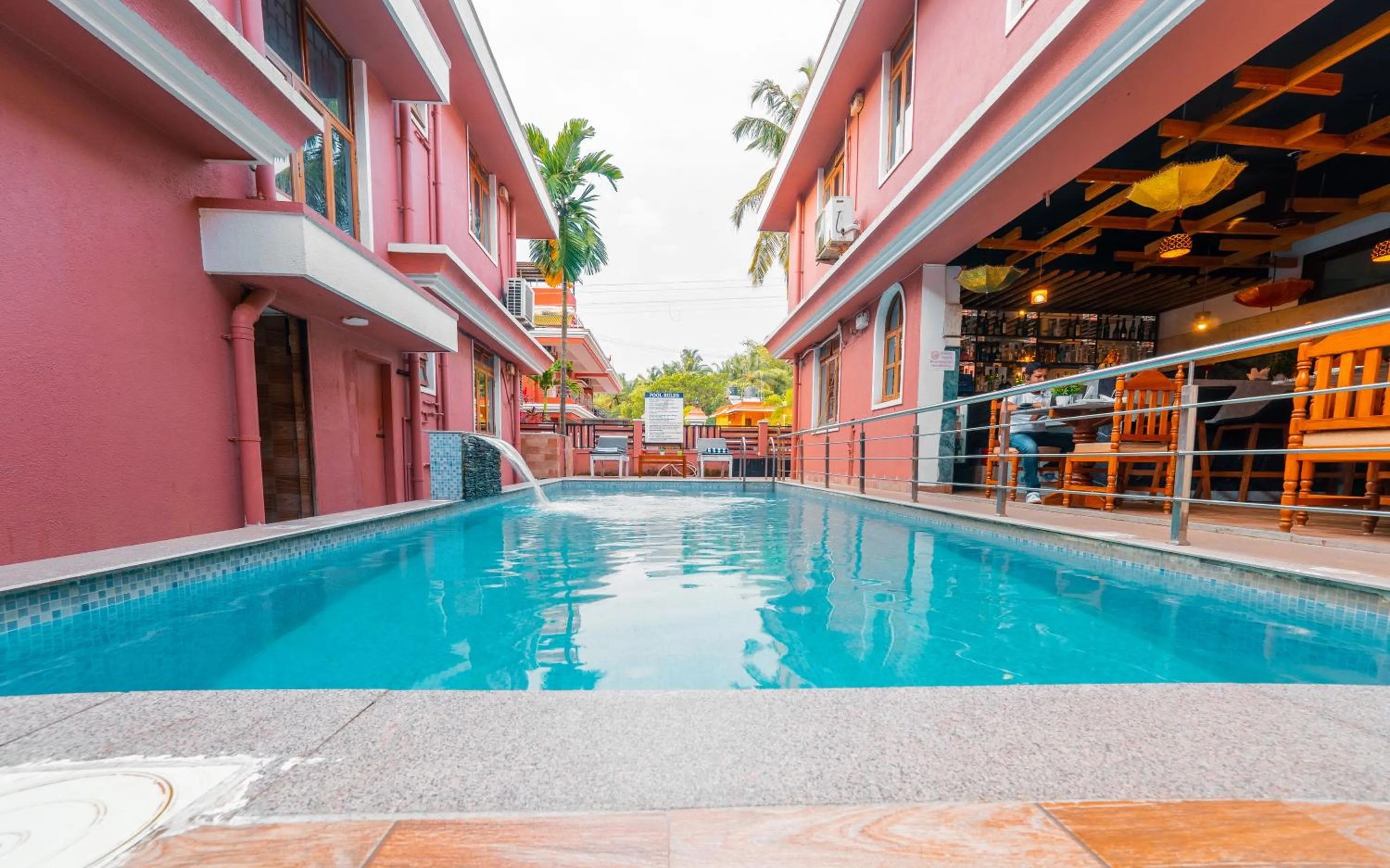 Swimming pool in Raj Samudra Hotel and Spa