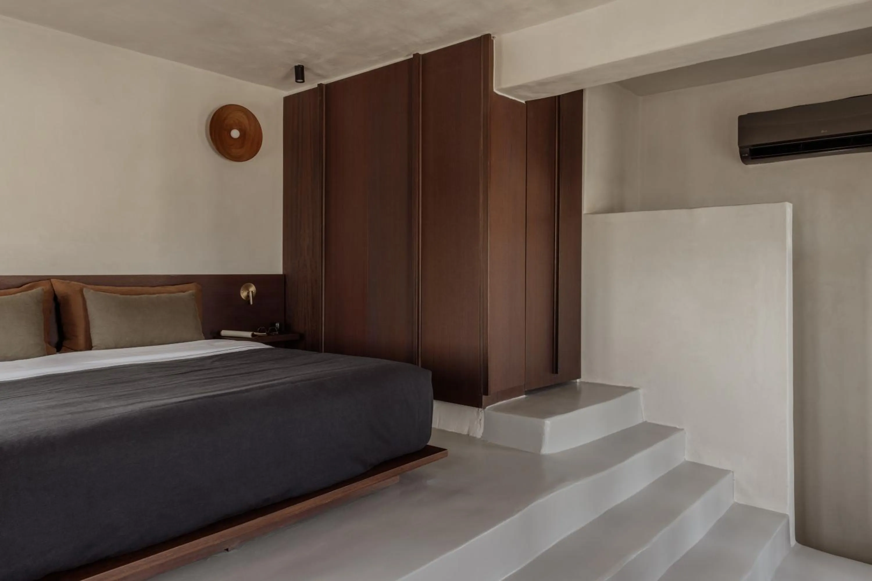 Bedroom, Bed in ananea Mykonos - Adults Only
