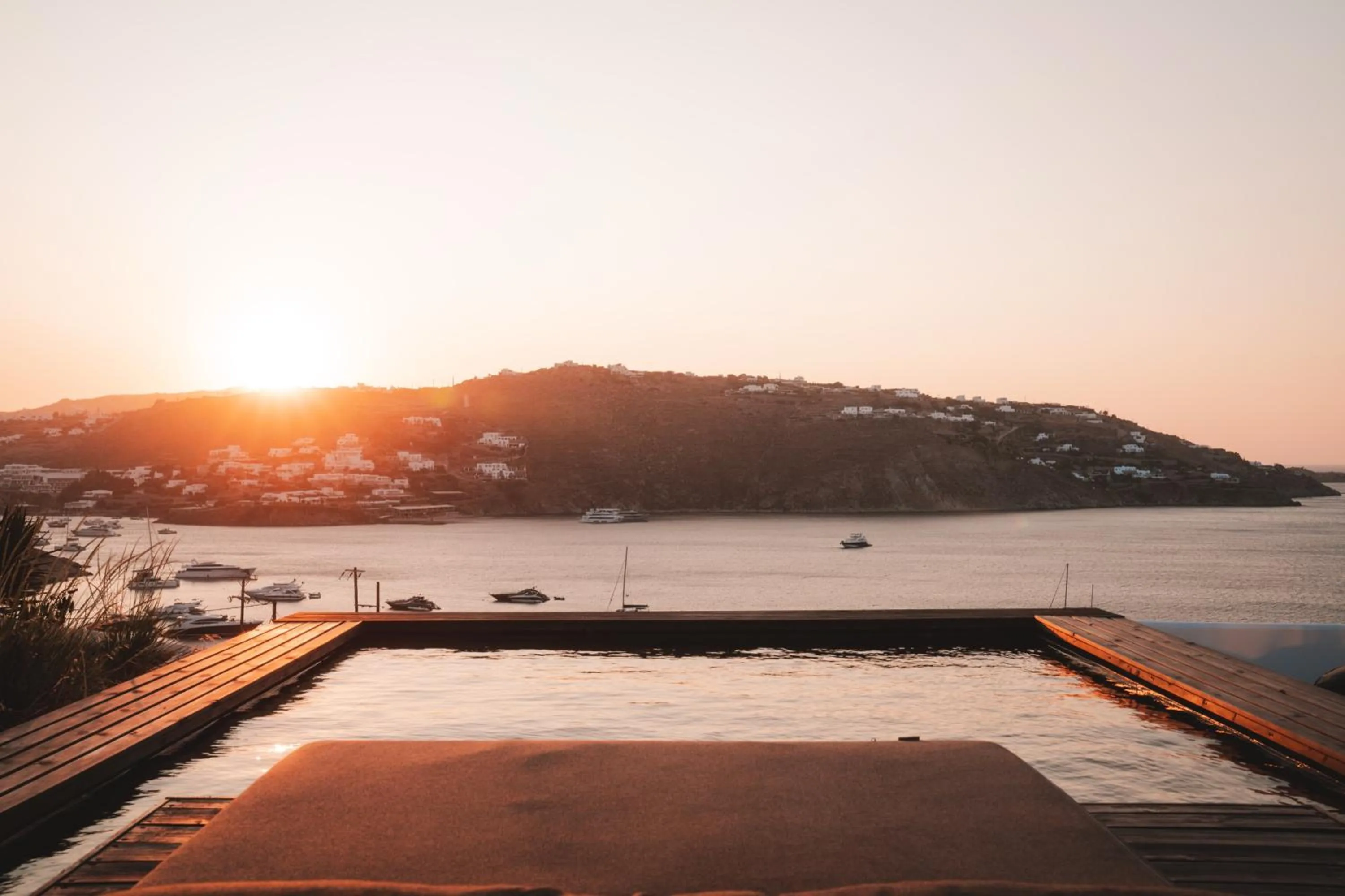 Swimming pool in ananea Mykonos - Adults Only
