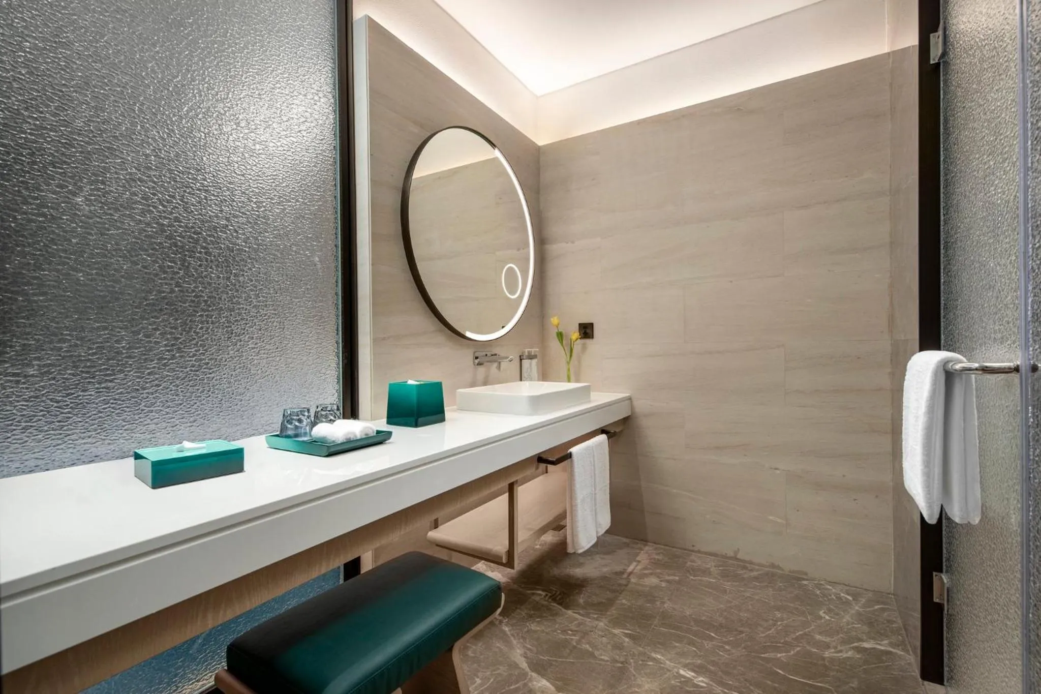 Bathroom in HUALUXE Beihai Silver Beach Resort by IHG