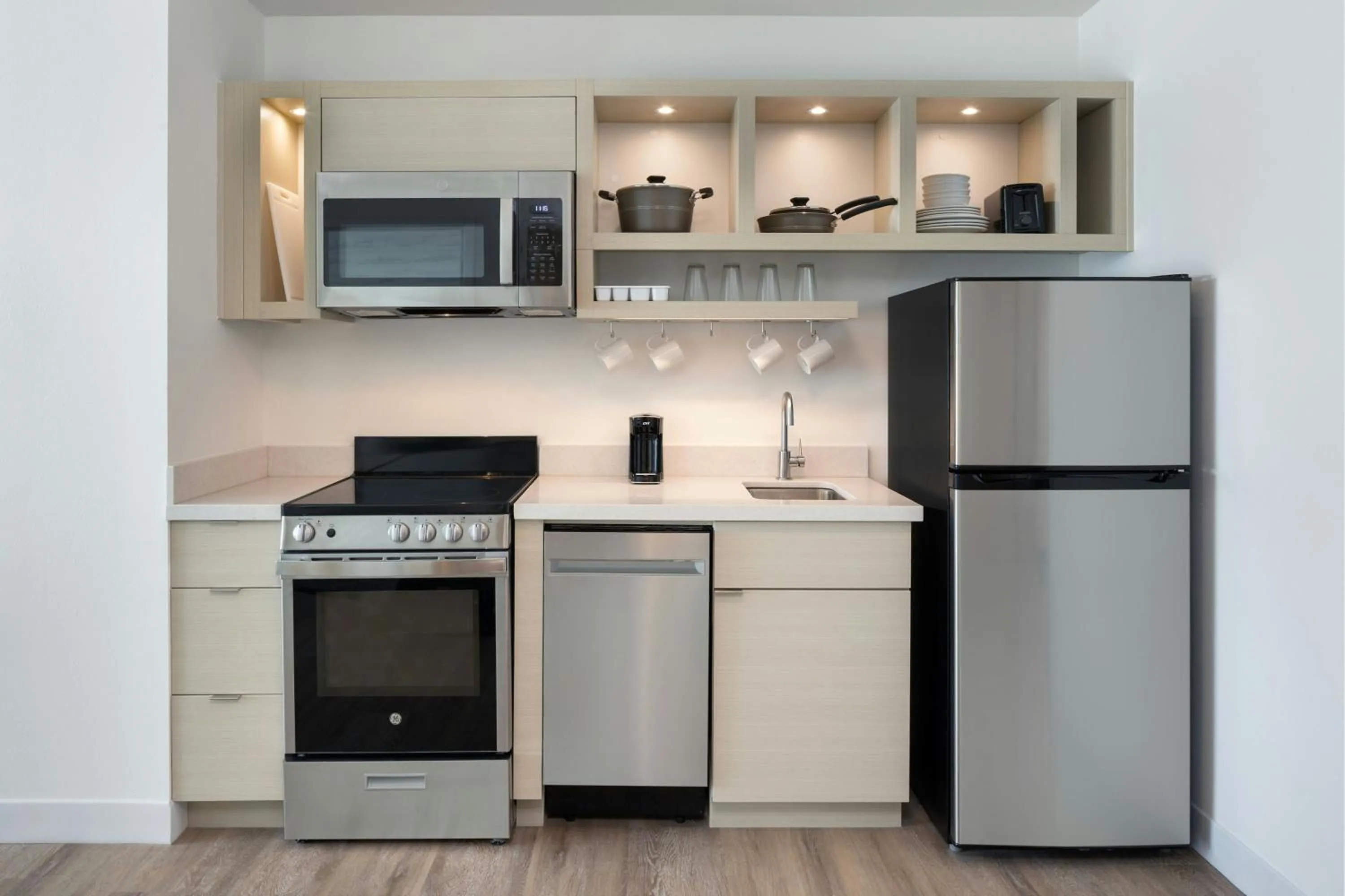 Kitchen or kitchenette in TownePlace Suites by Marriott Middleburg