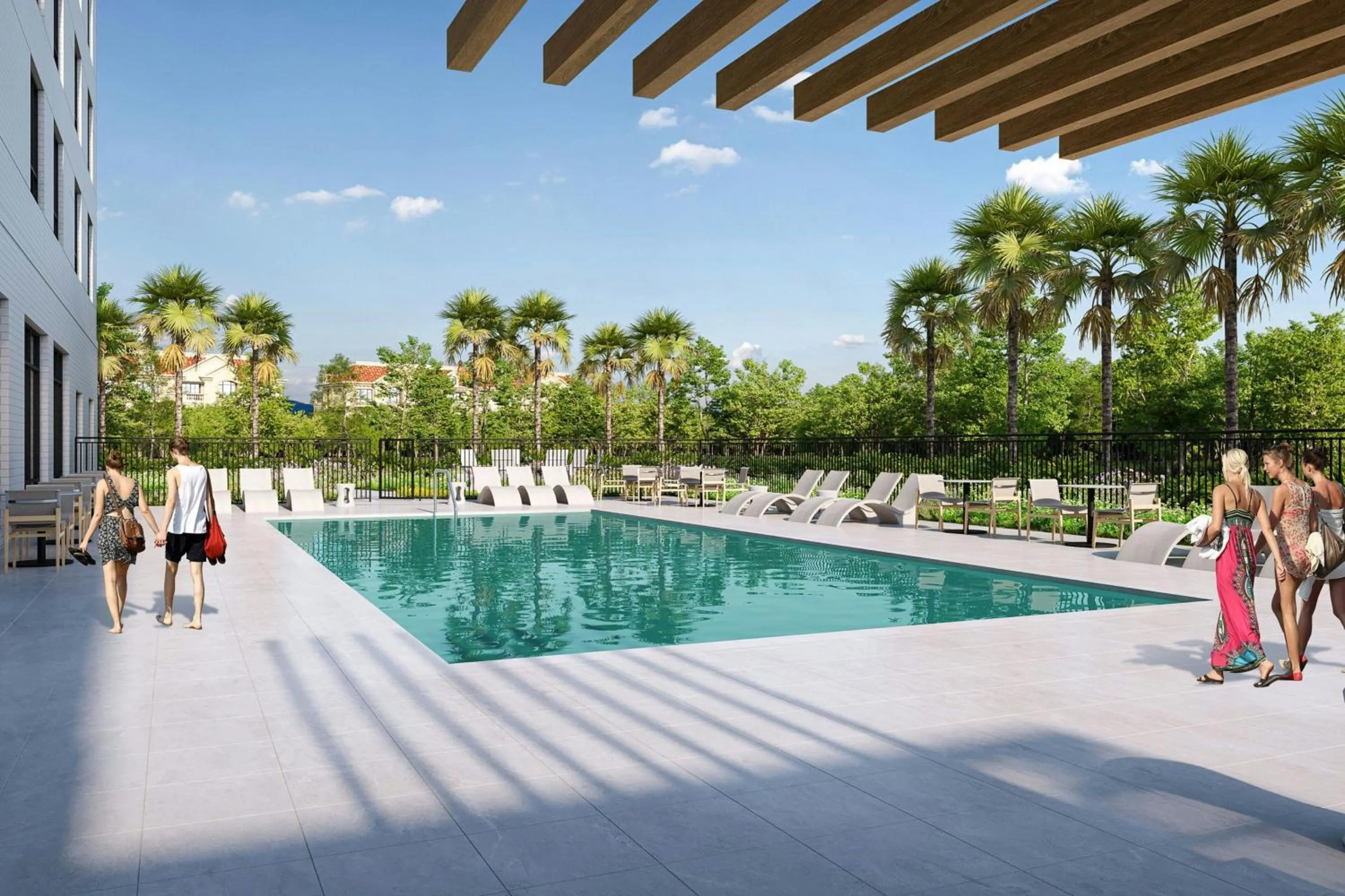 Swimming pool in TownePlace Suites by Marriott Middleburg