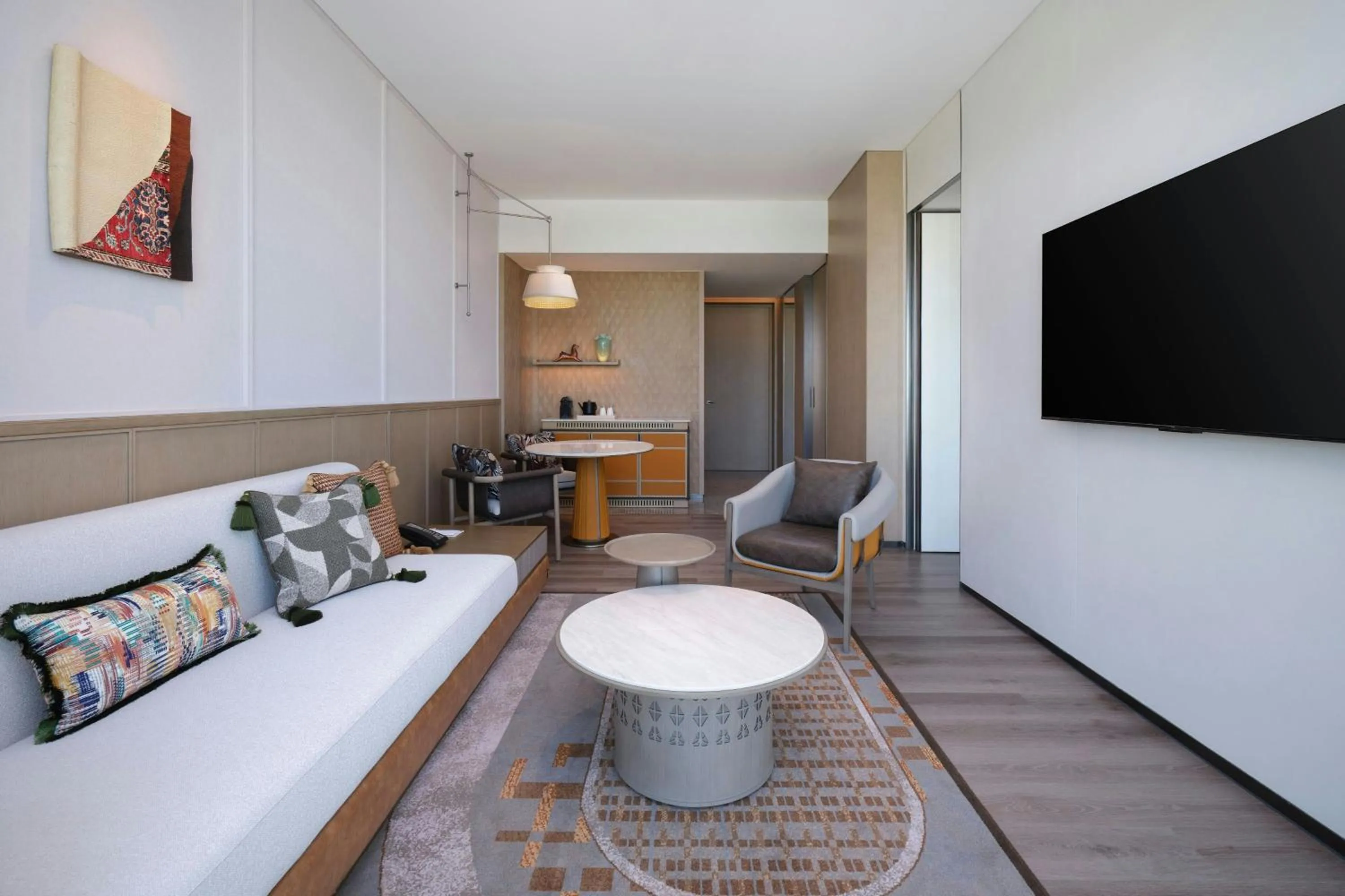 Living room in Courtyard by Marriott Korla