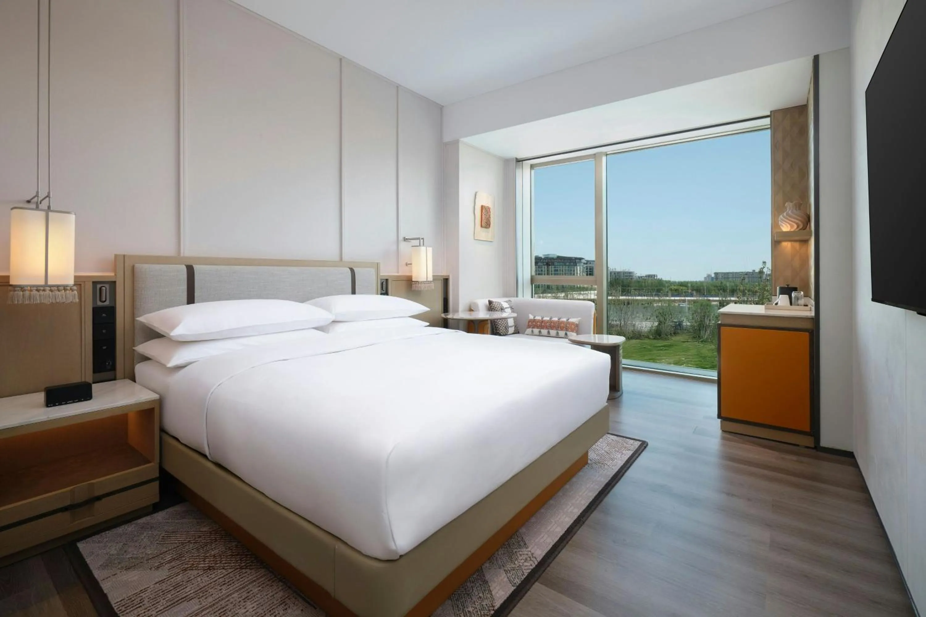 Photo of the whole room, Bed in Courtyard by Marriott Korla