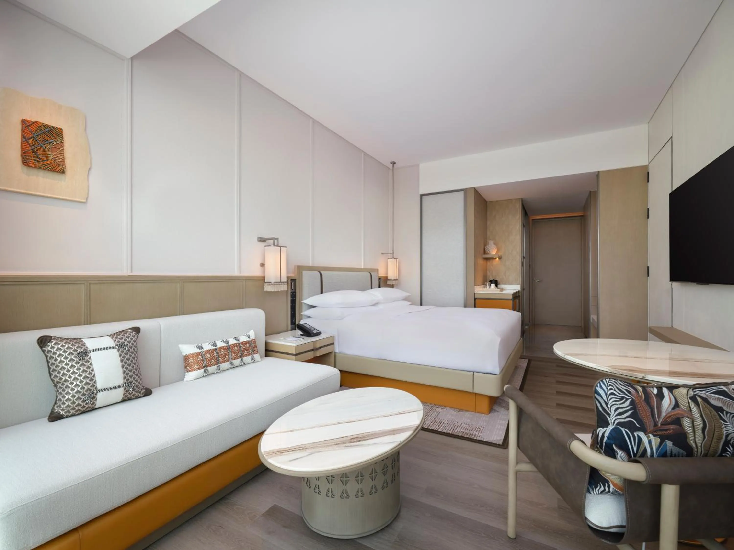 Bed in Courtyard by Marriott Korla