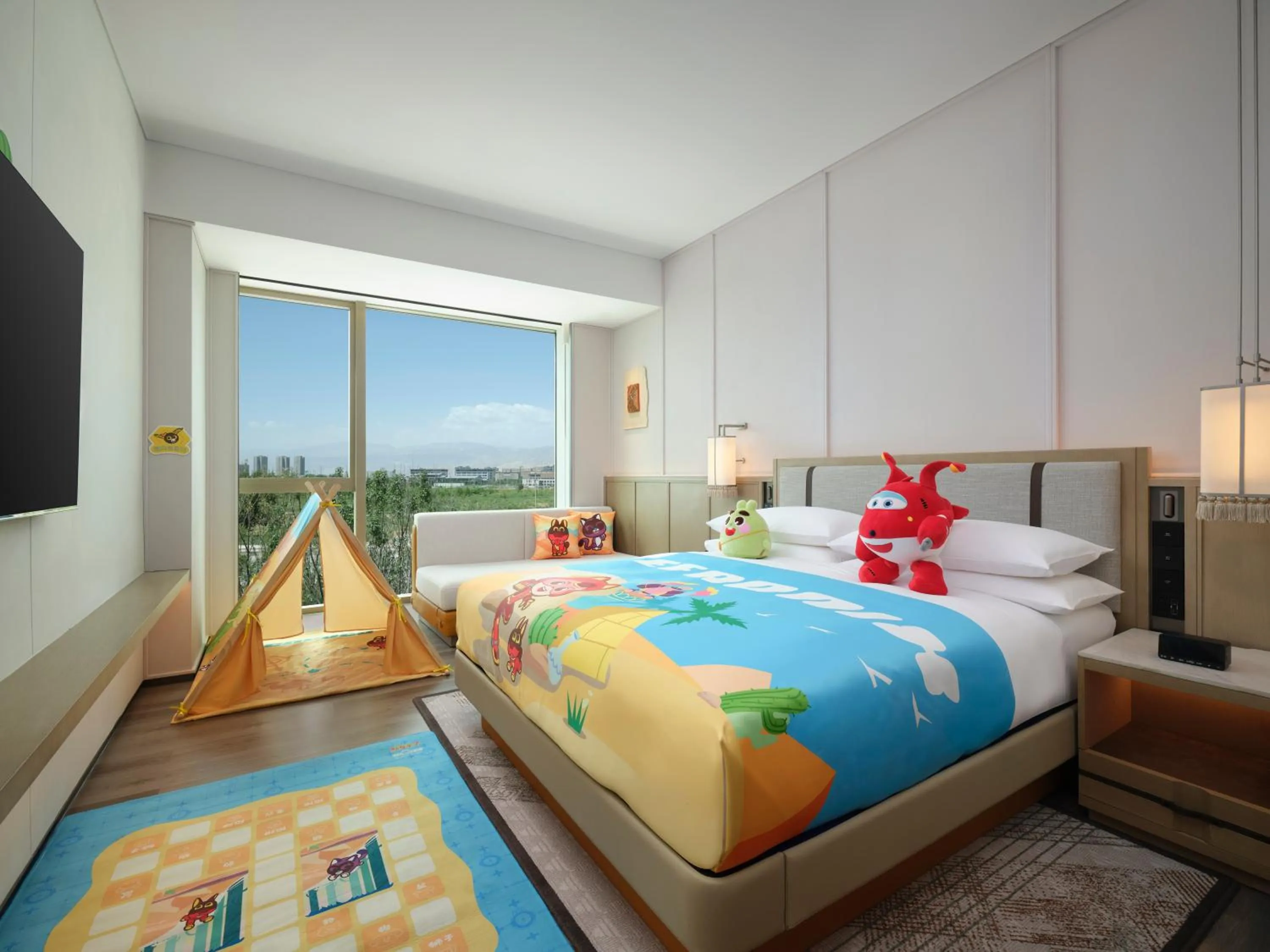 Photo of the whole room, Bed in Courtyard by Marriott Korla