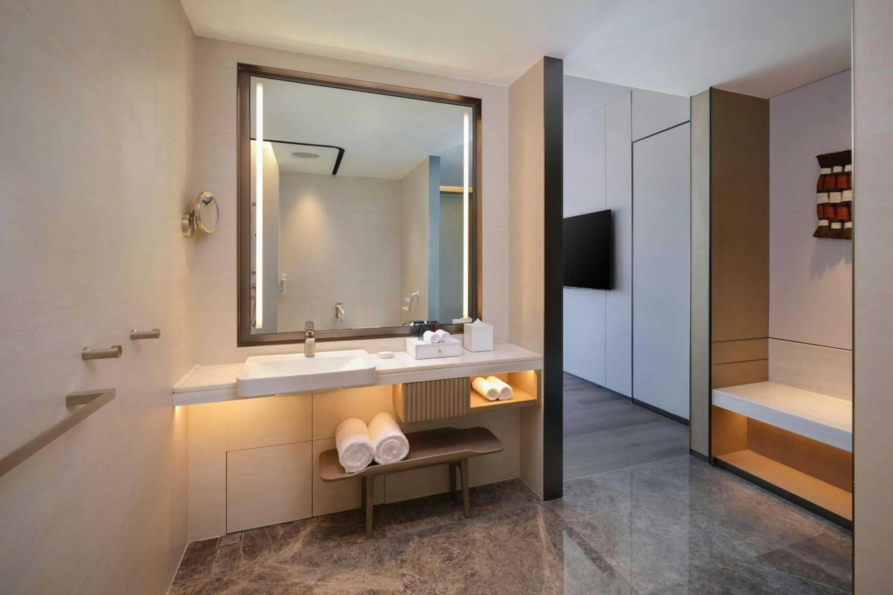 Bathroom in Courtyard by Marriott Korla