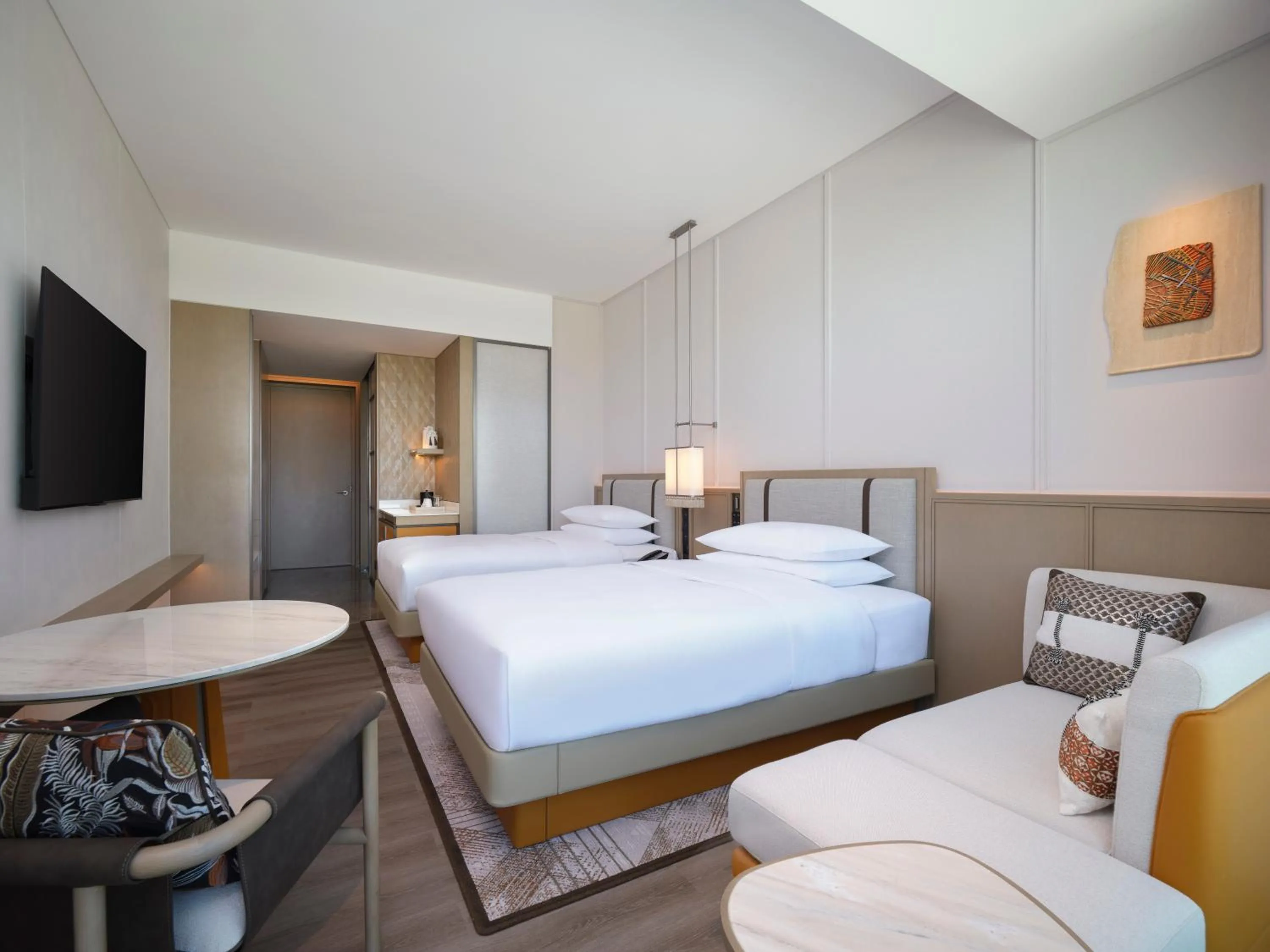 Bed in Courtyard by Marriott Korla