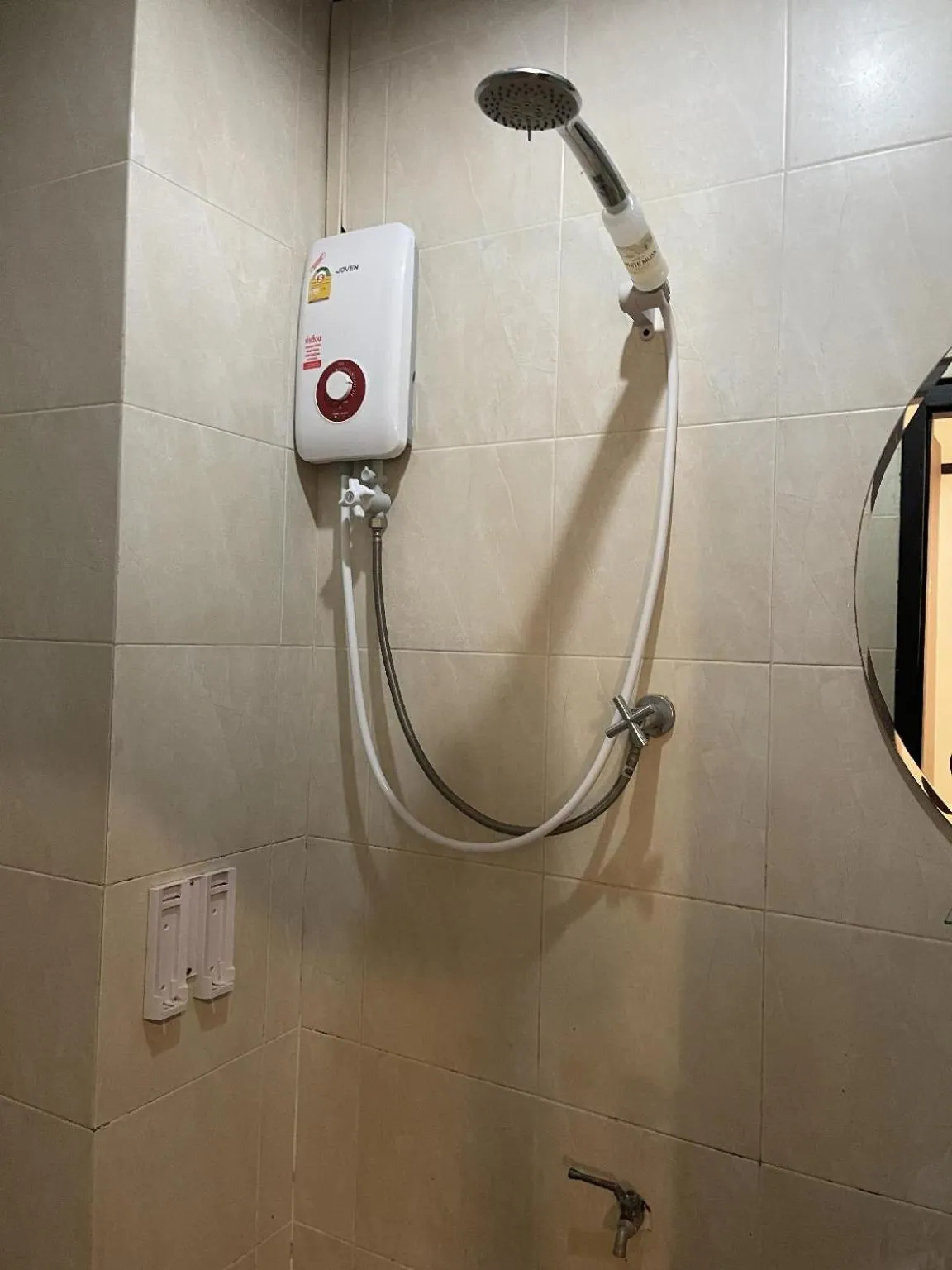 Shower in Lucky city hotel