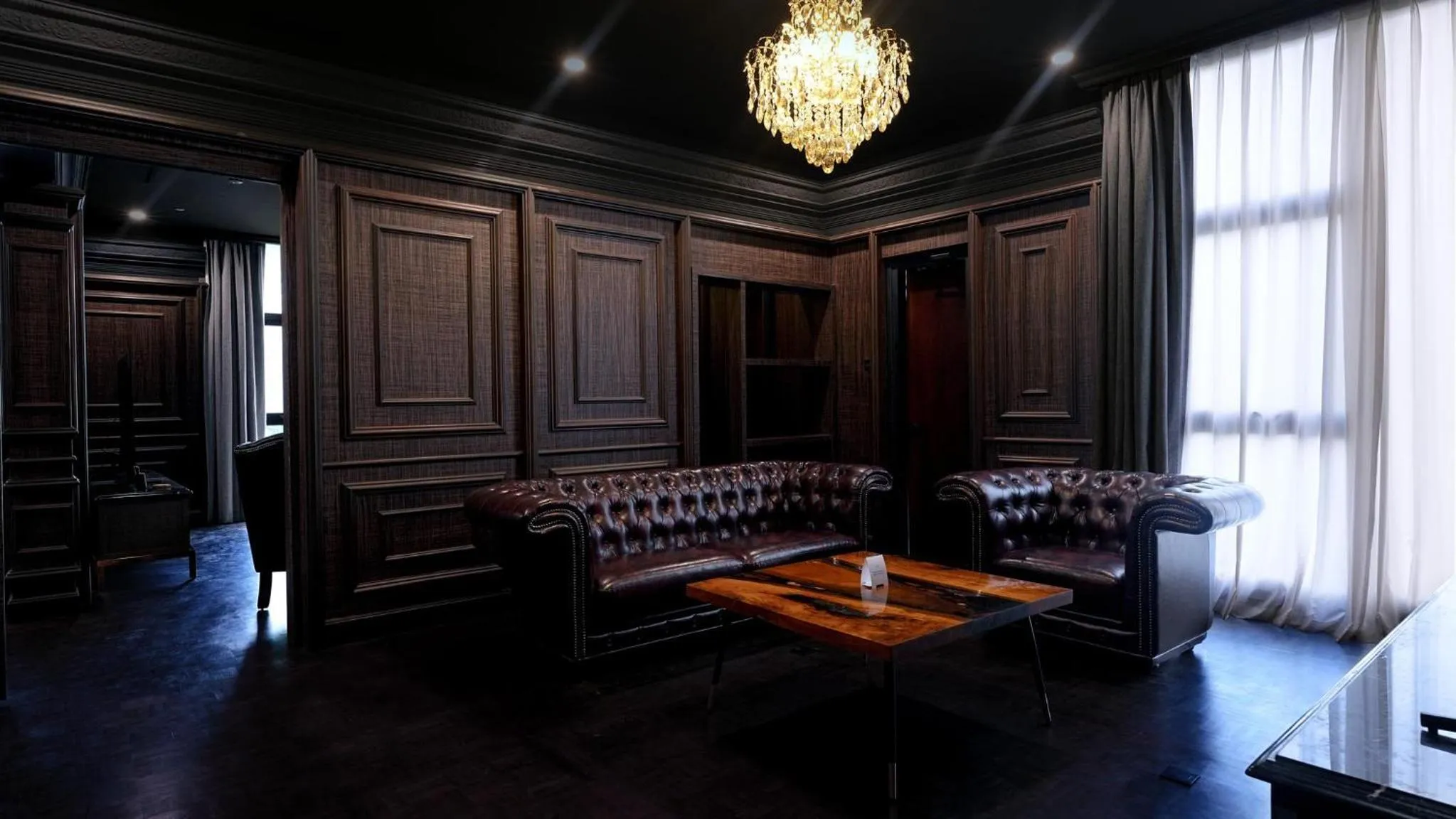 Living room in 1969 D'Kelly Hotel