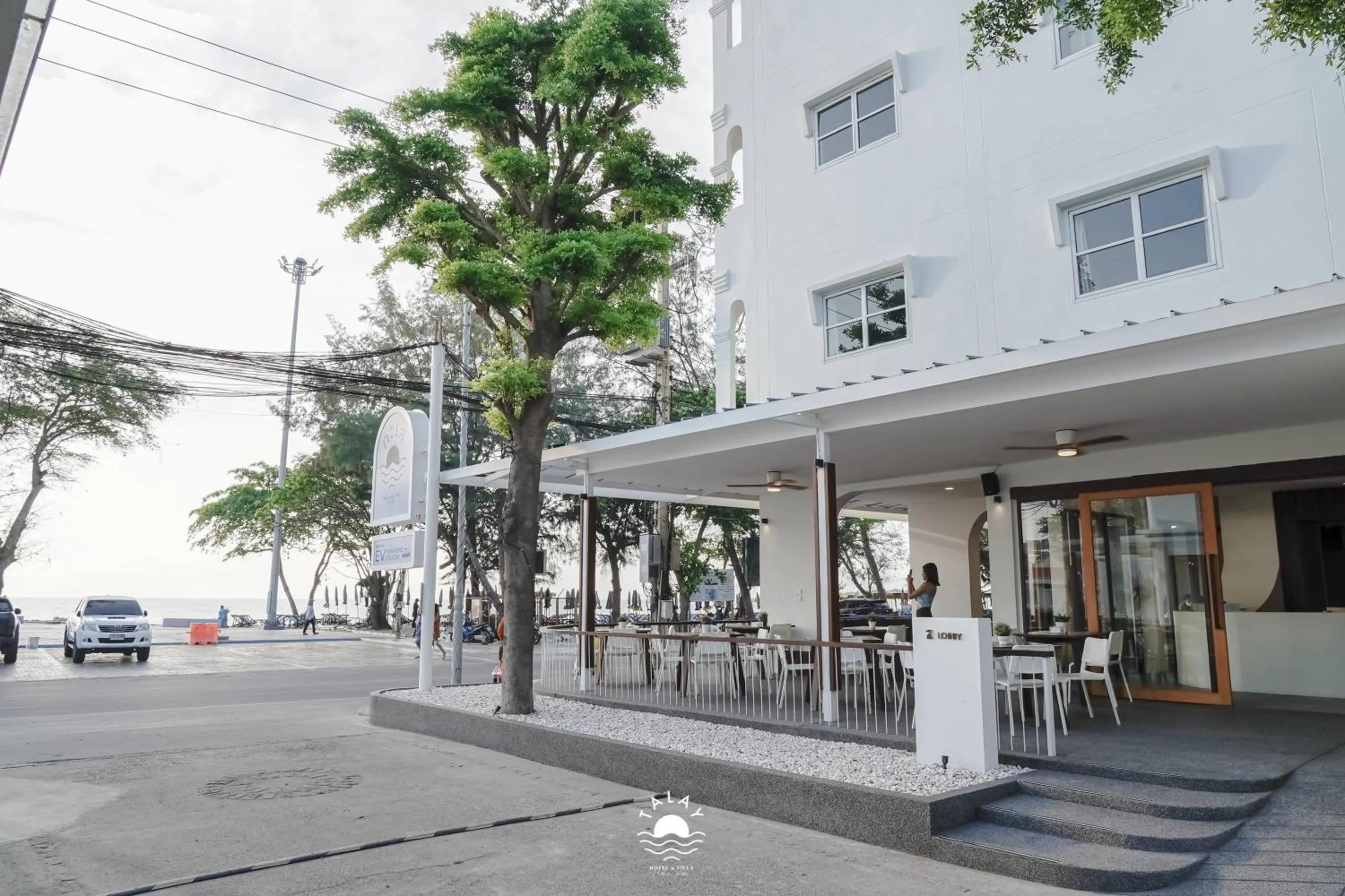 Facade/entrance in Talay Hotel and Villa Cha-am