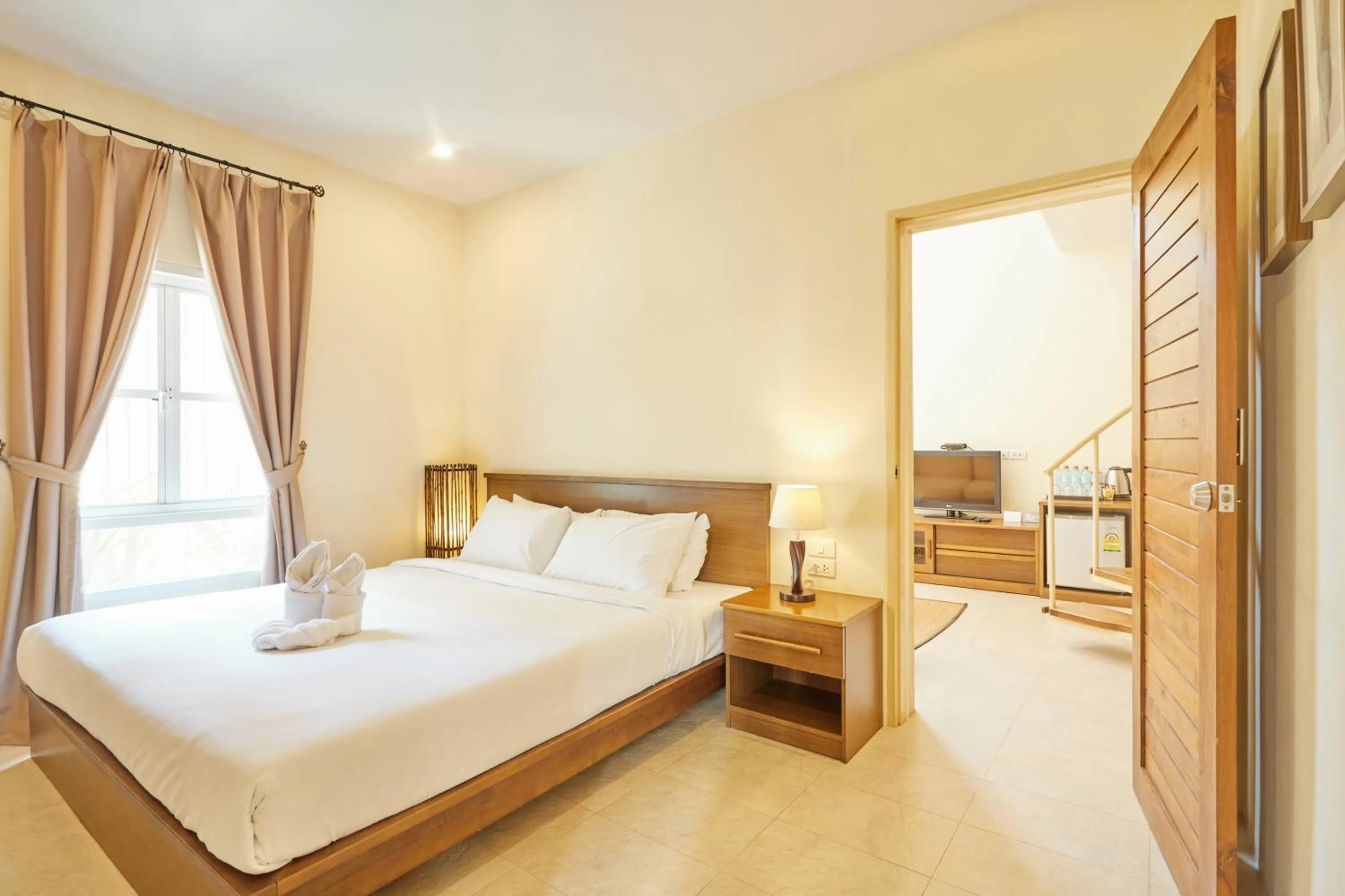 Bed in Talay Hotel and Villa Cha-am