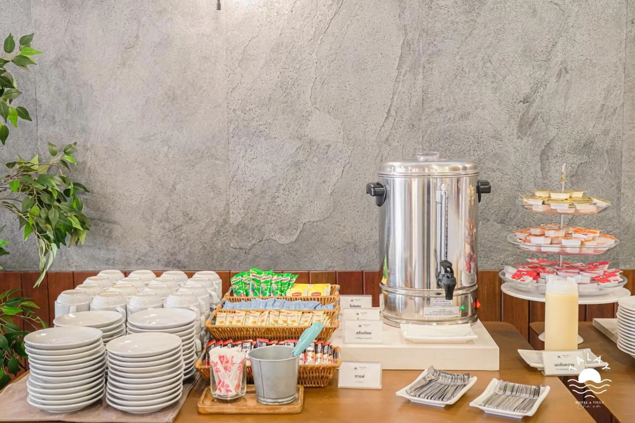 Breakfast in Talay Hotel and Villa Cha-am