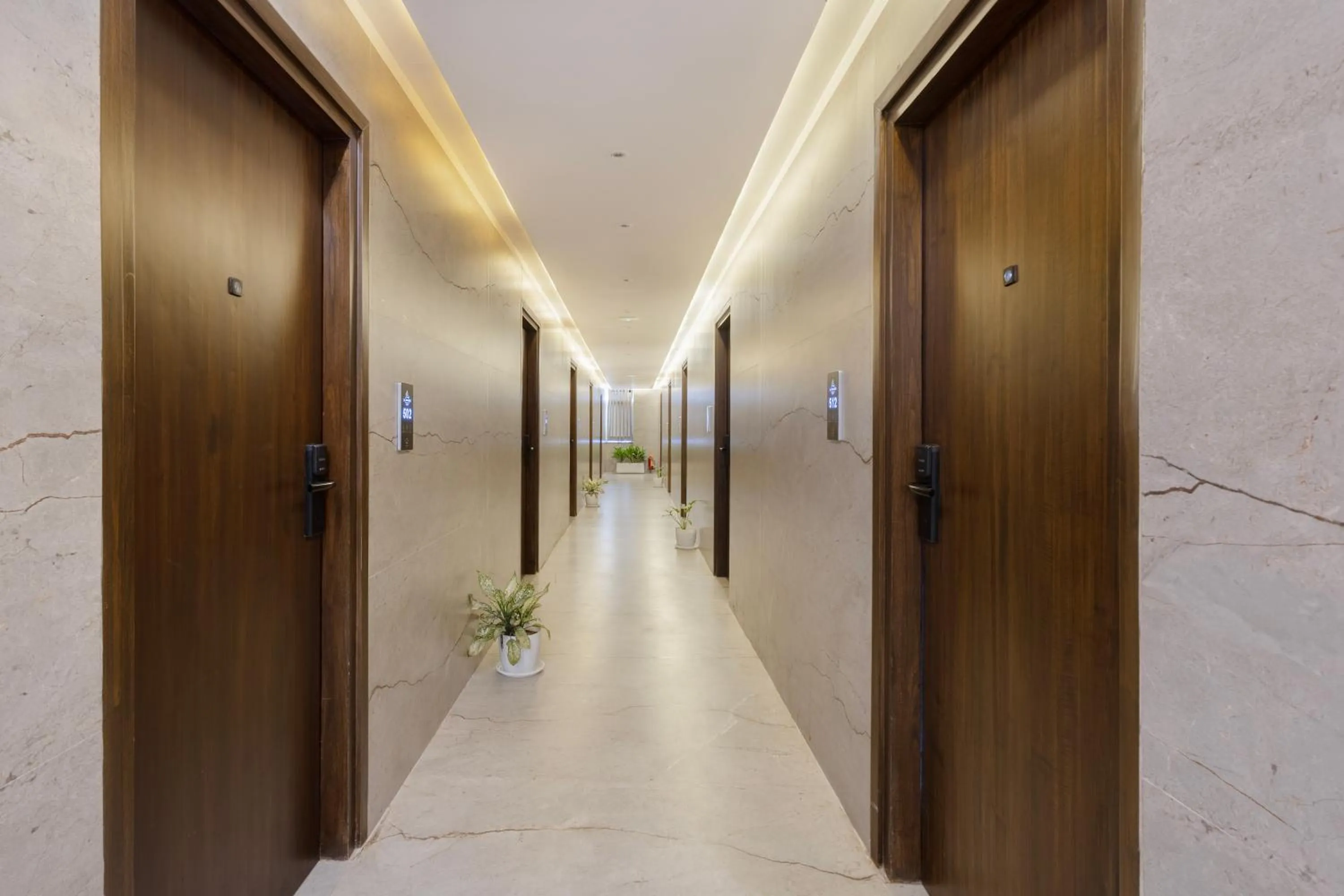 Lobby or reception in ECKO La Maniere Business Hotels