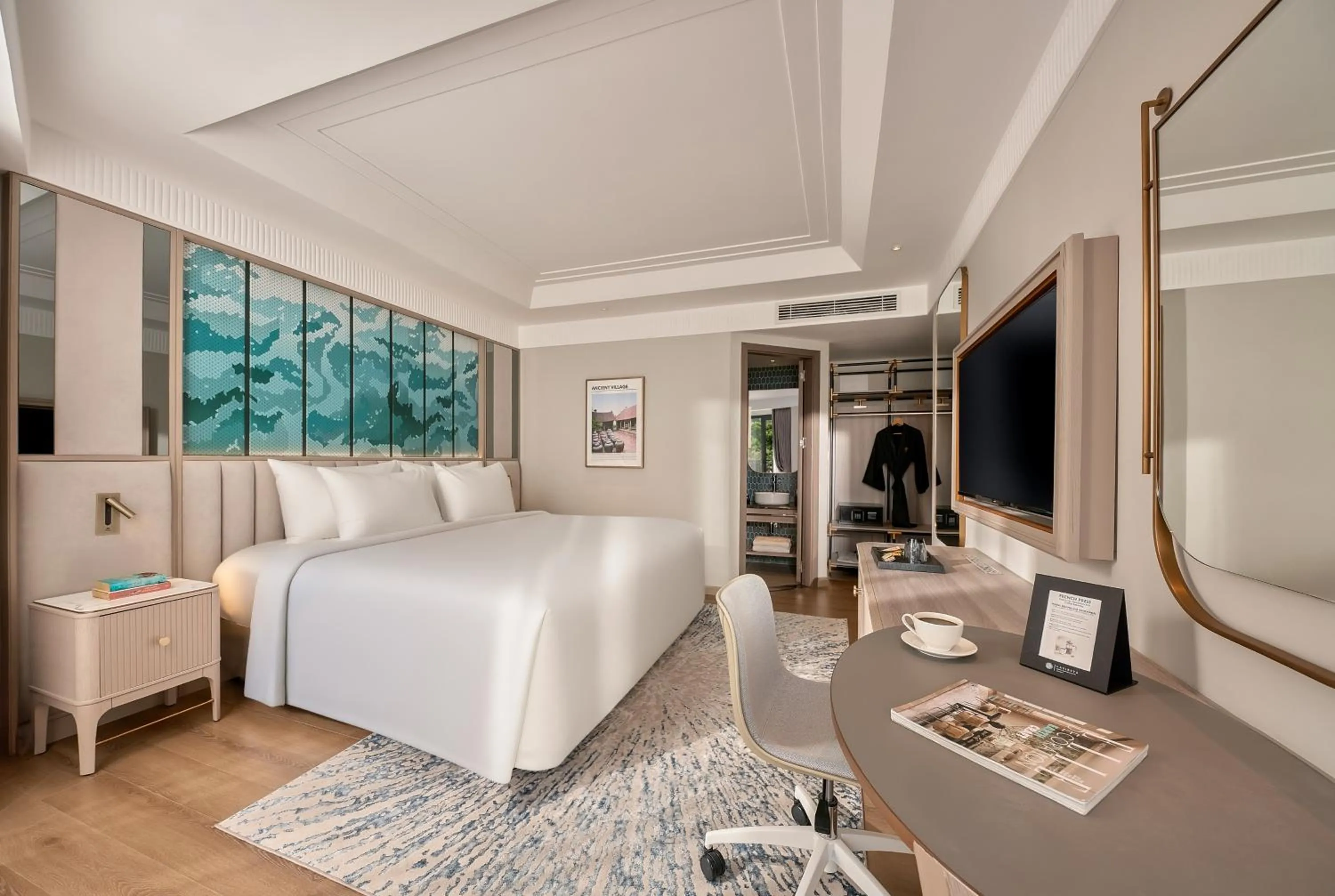 TV and multimedia, Bed in La Siesta Premium Lakeside