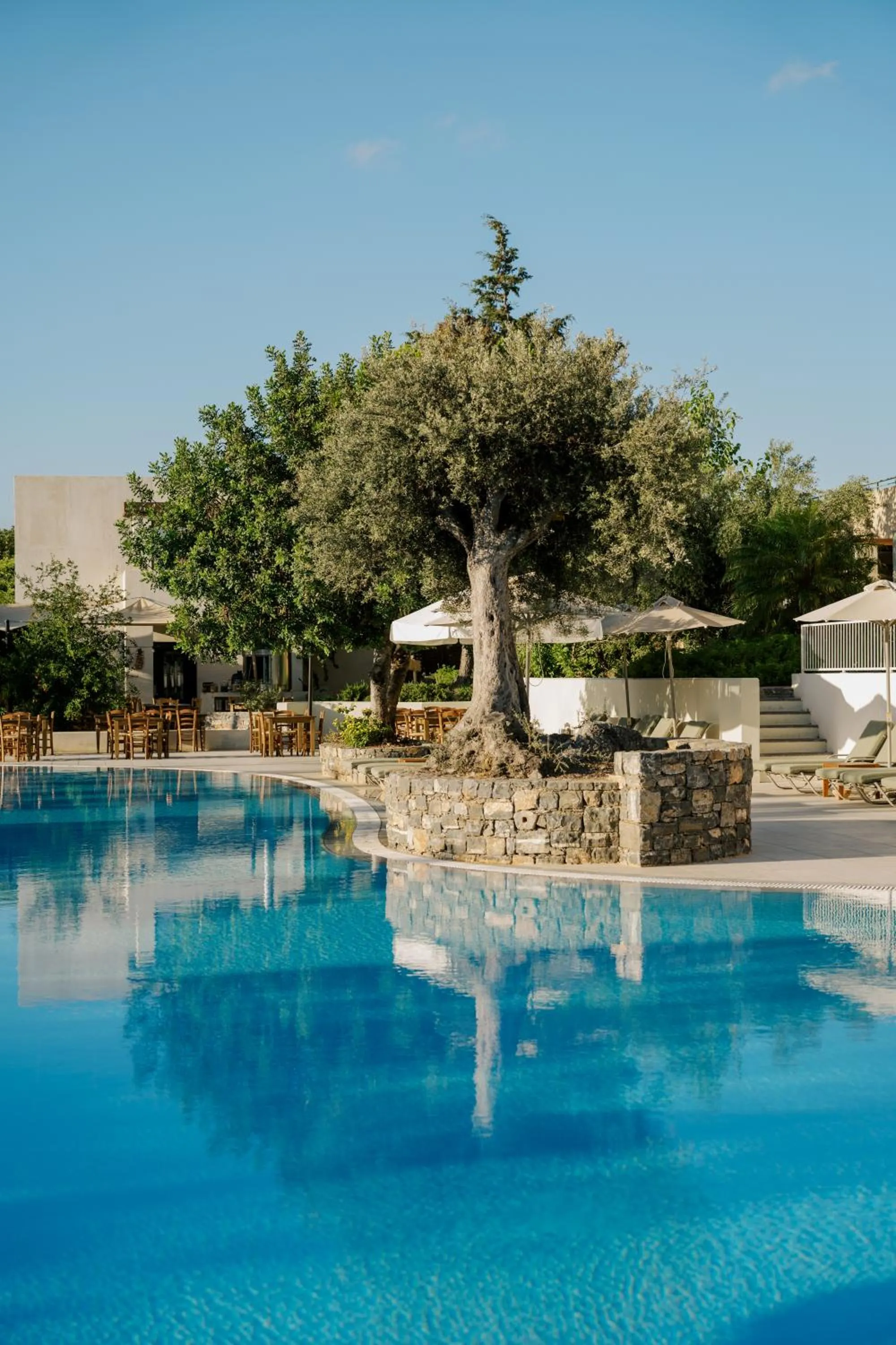 Pool view in Village Heights Resort