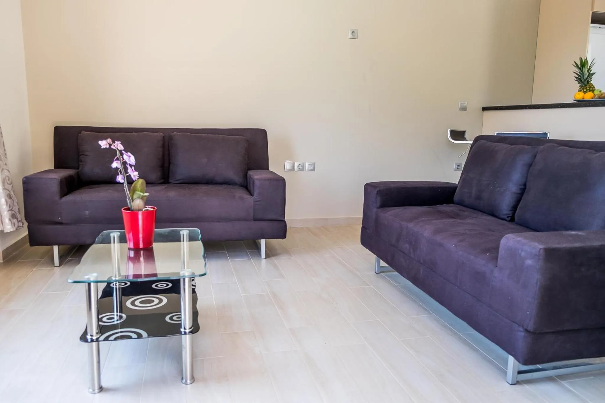Living room in Golden Sun Villas