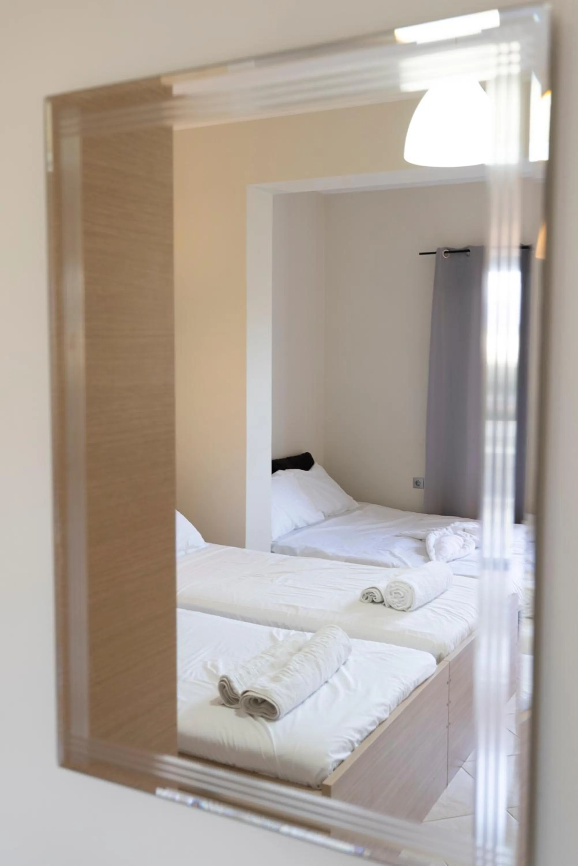 Bed in Golden Sun Villas