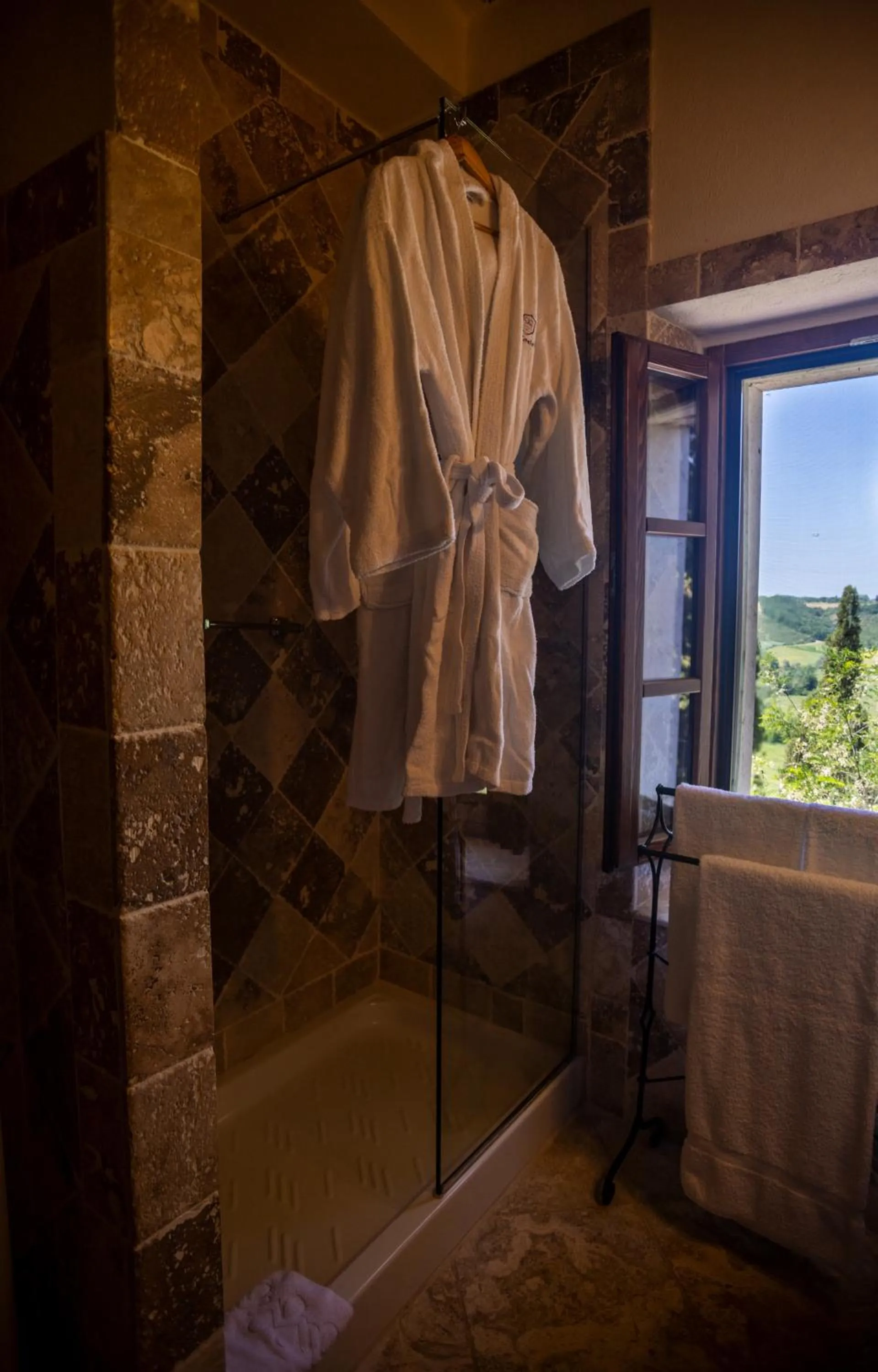 Natural landscape in Borgo Laticastelli