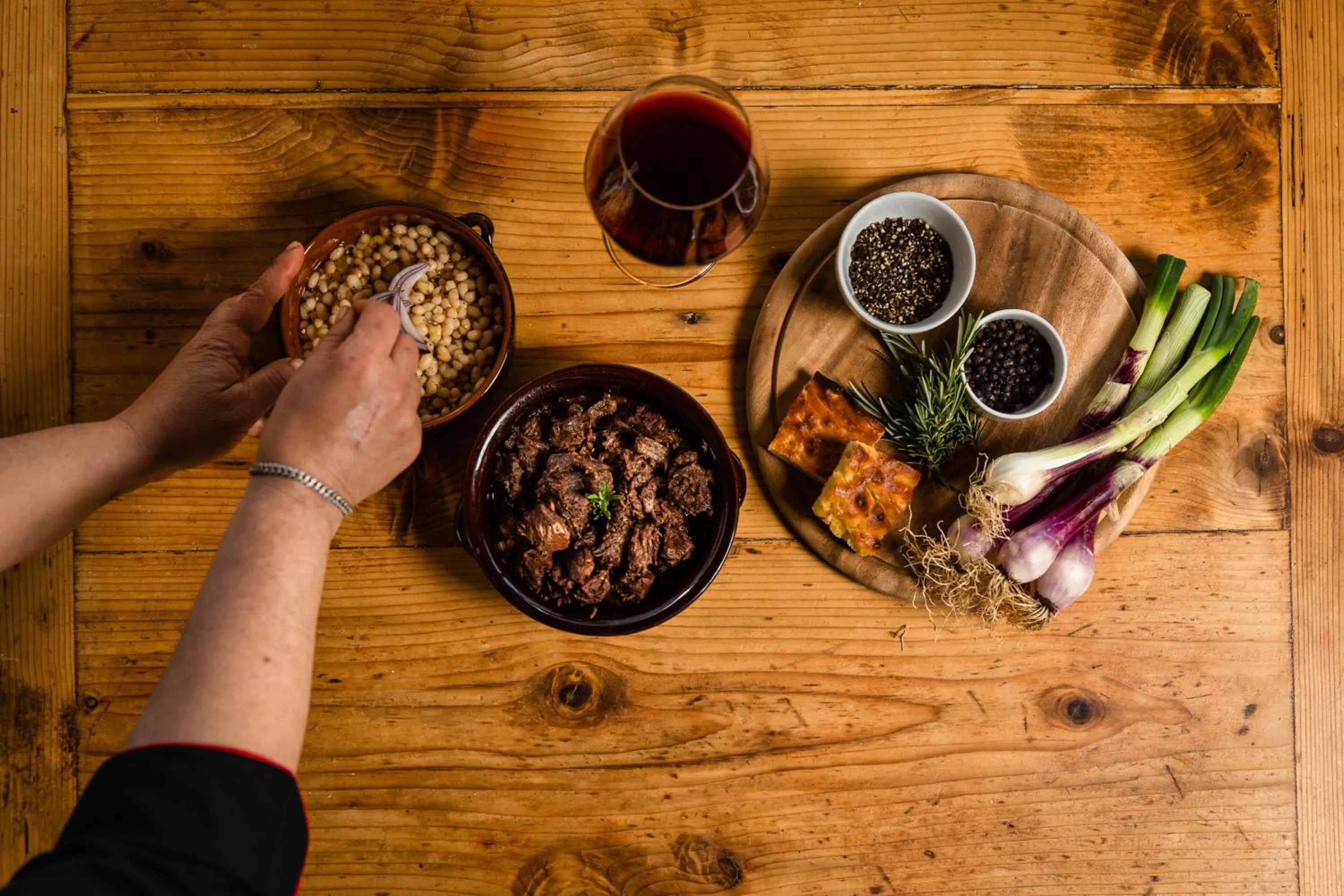 Restaurant/places to eat in Borgo Laticastelli