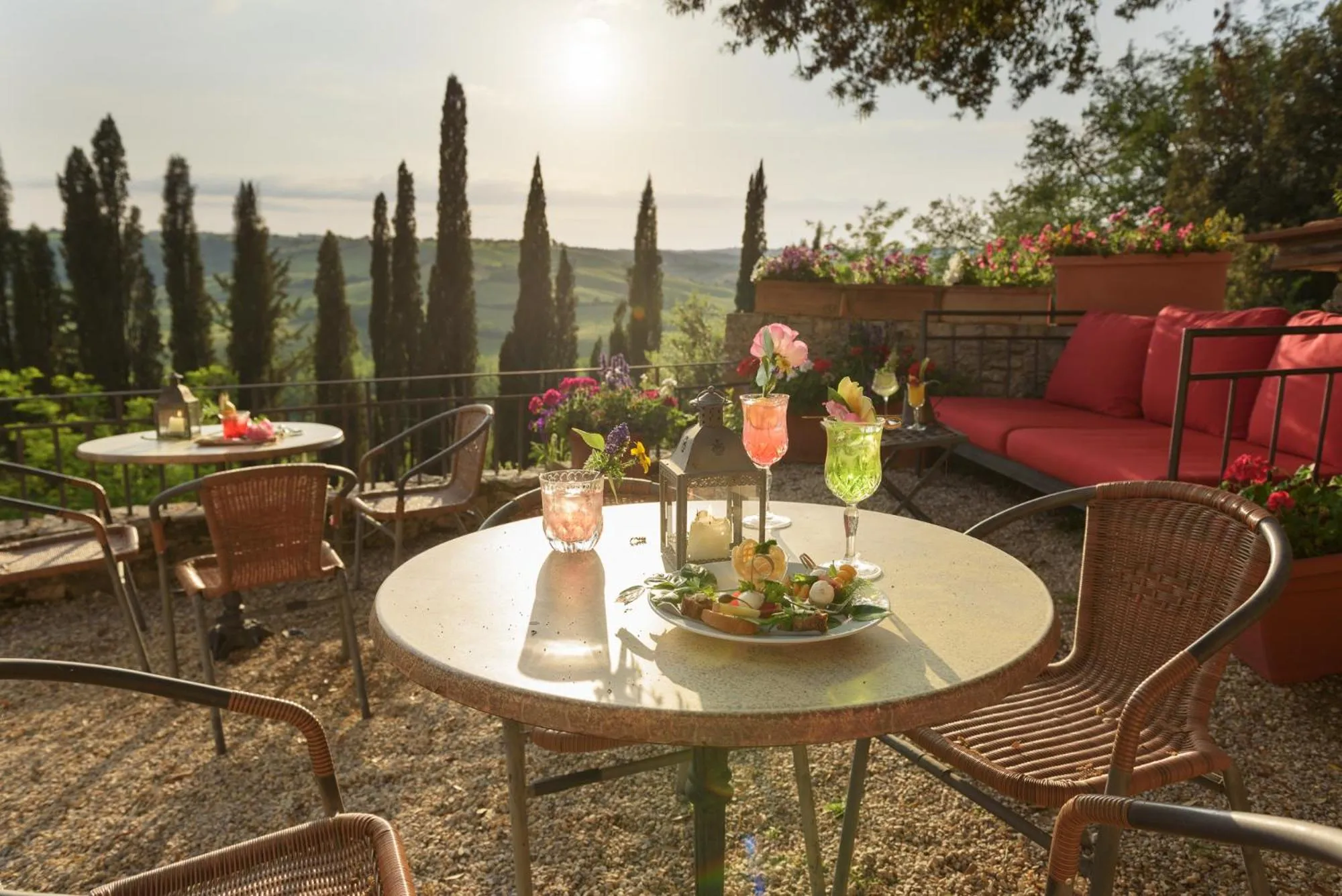 Patio in Borgo Laticastelli