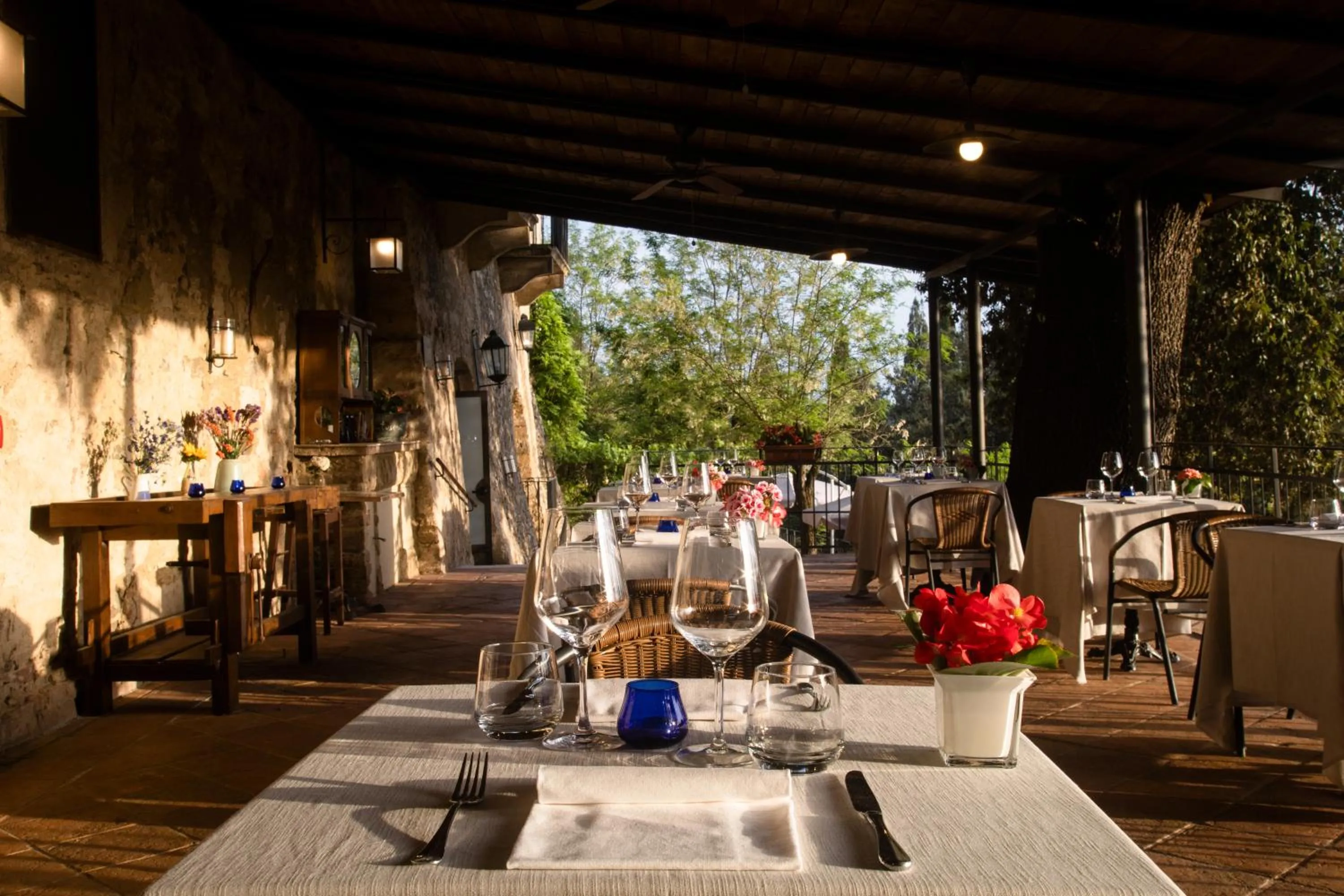 Patio in Borgo Laticastelli