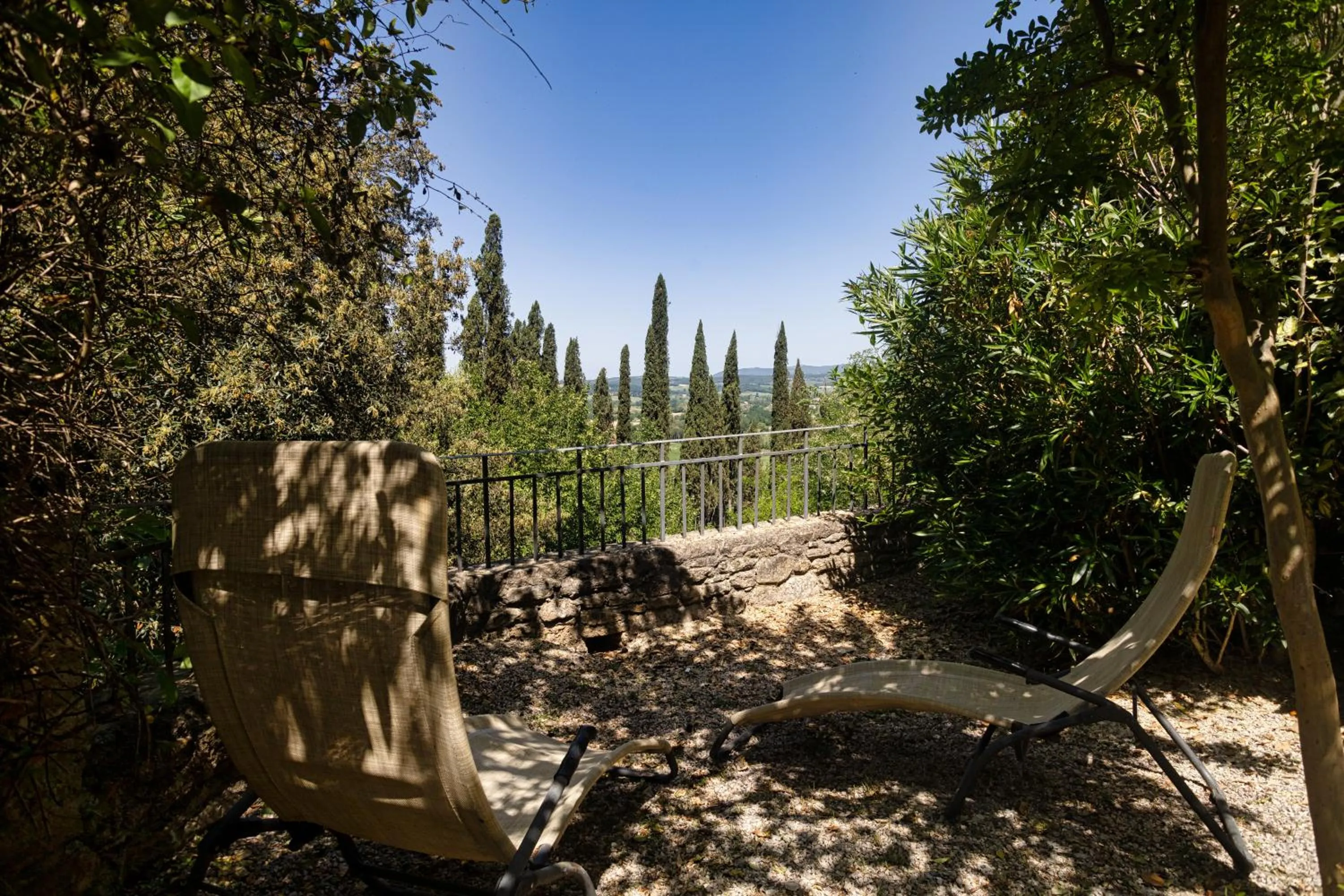 Natural landscape in Borgo Laticastelli