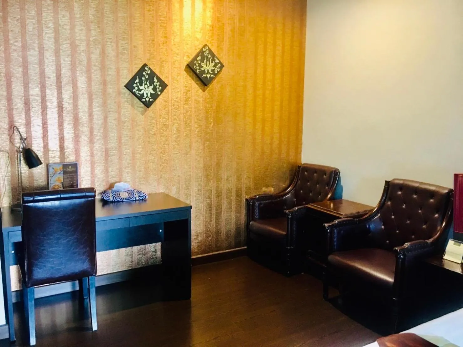 Seating area in The Desiign Hotel - SHA