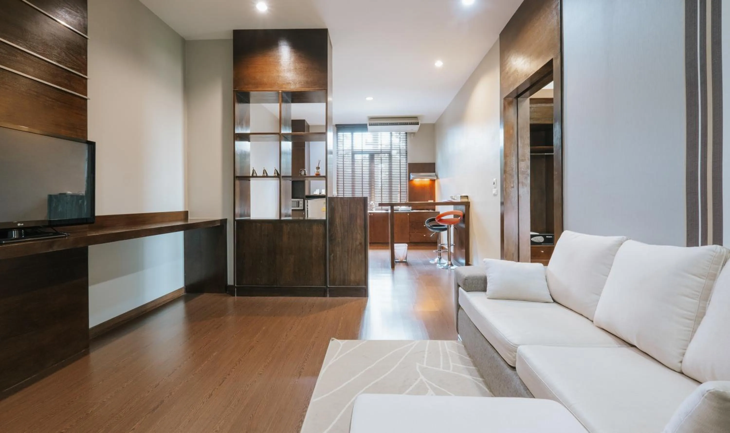 Living room in The Desiign Hotel - SHA